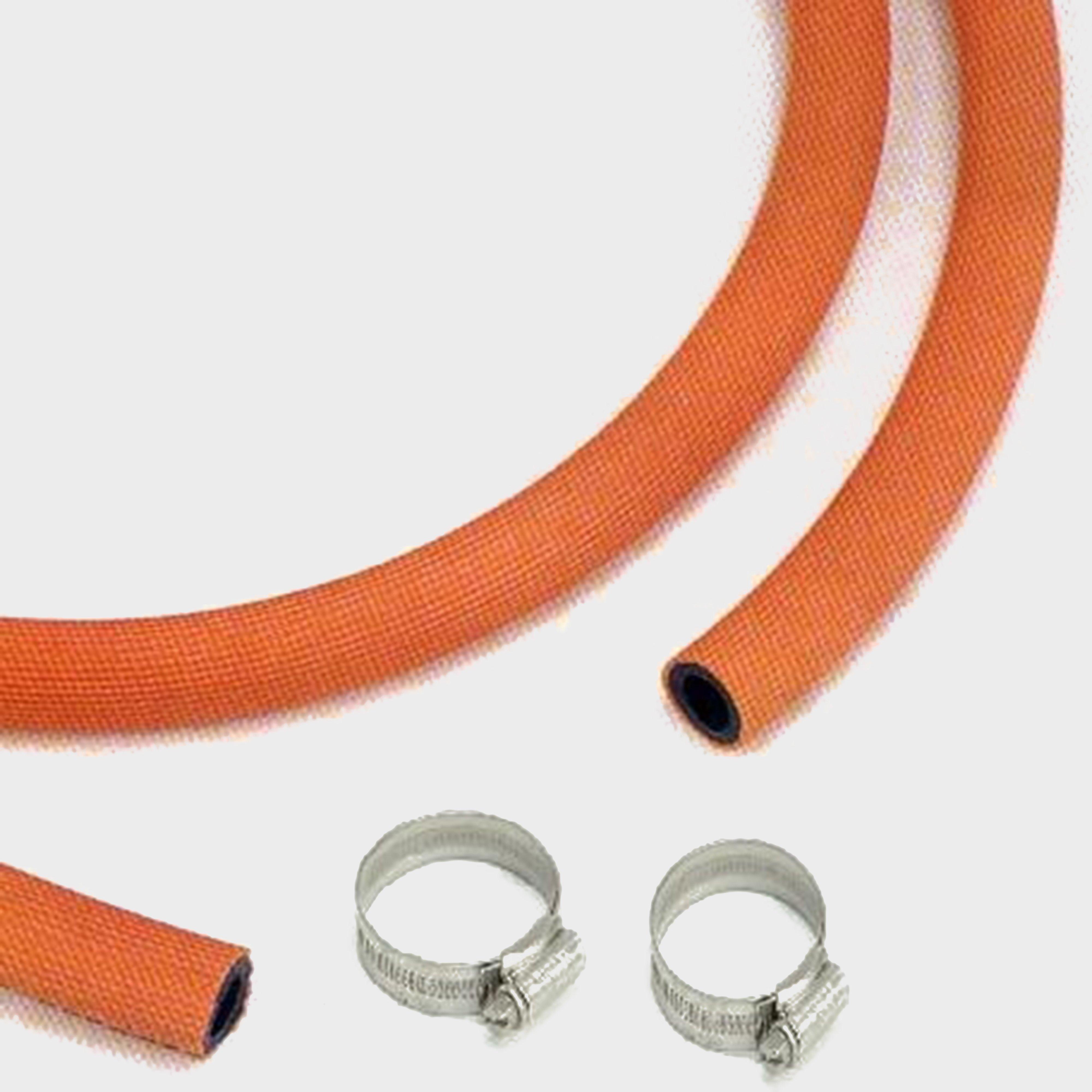 Continental Gas Hose & Two Clips, Brown