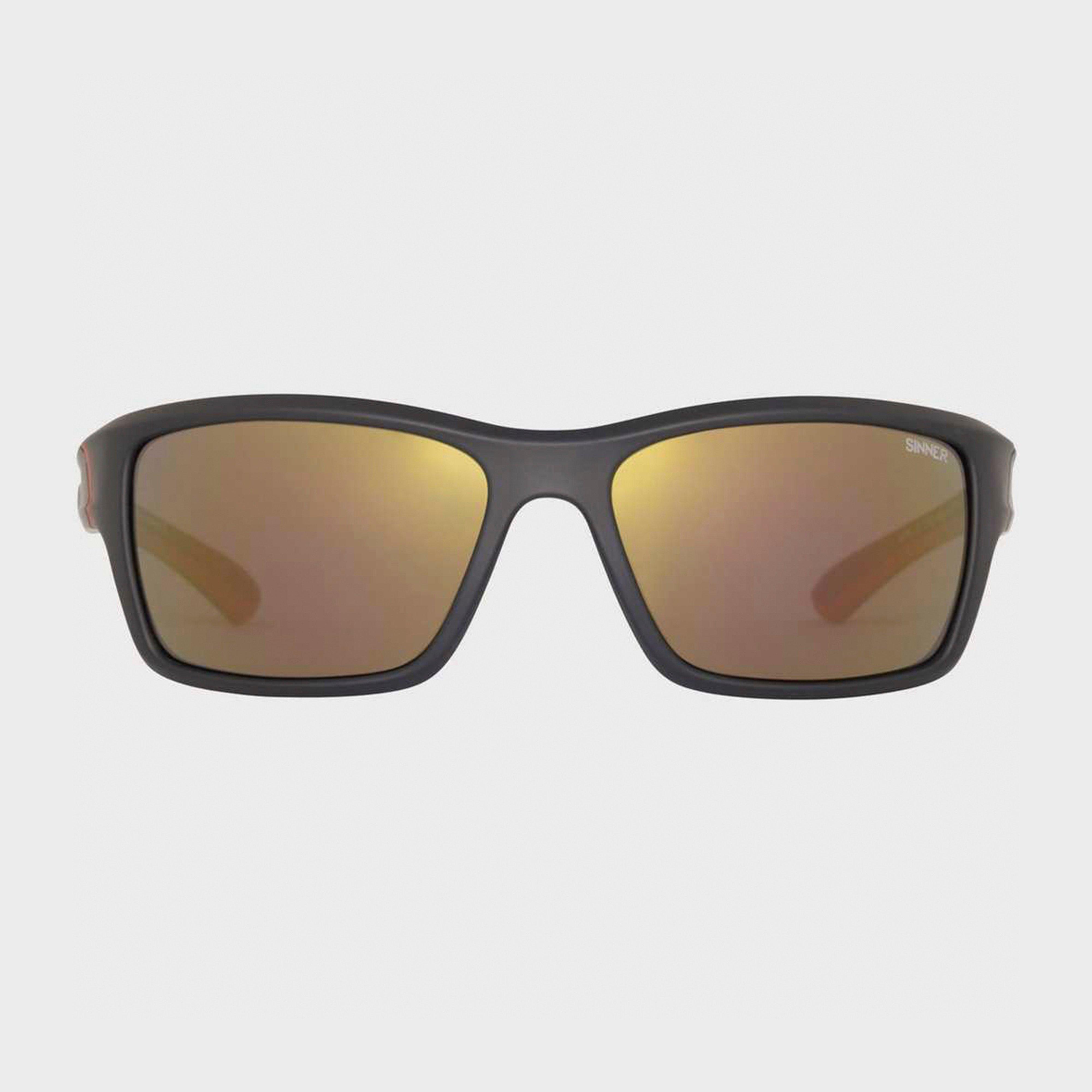 Sinner Cayo Sunglasses (Black/Red Revo), Black