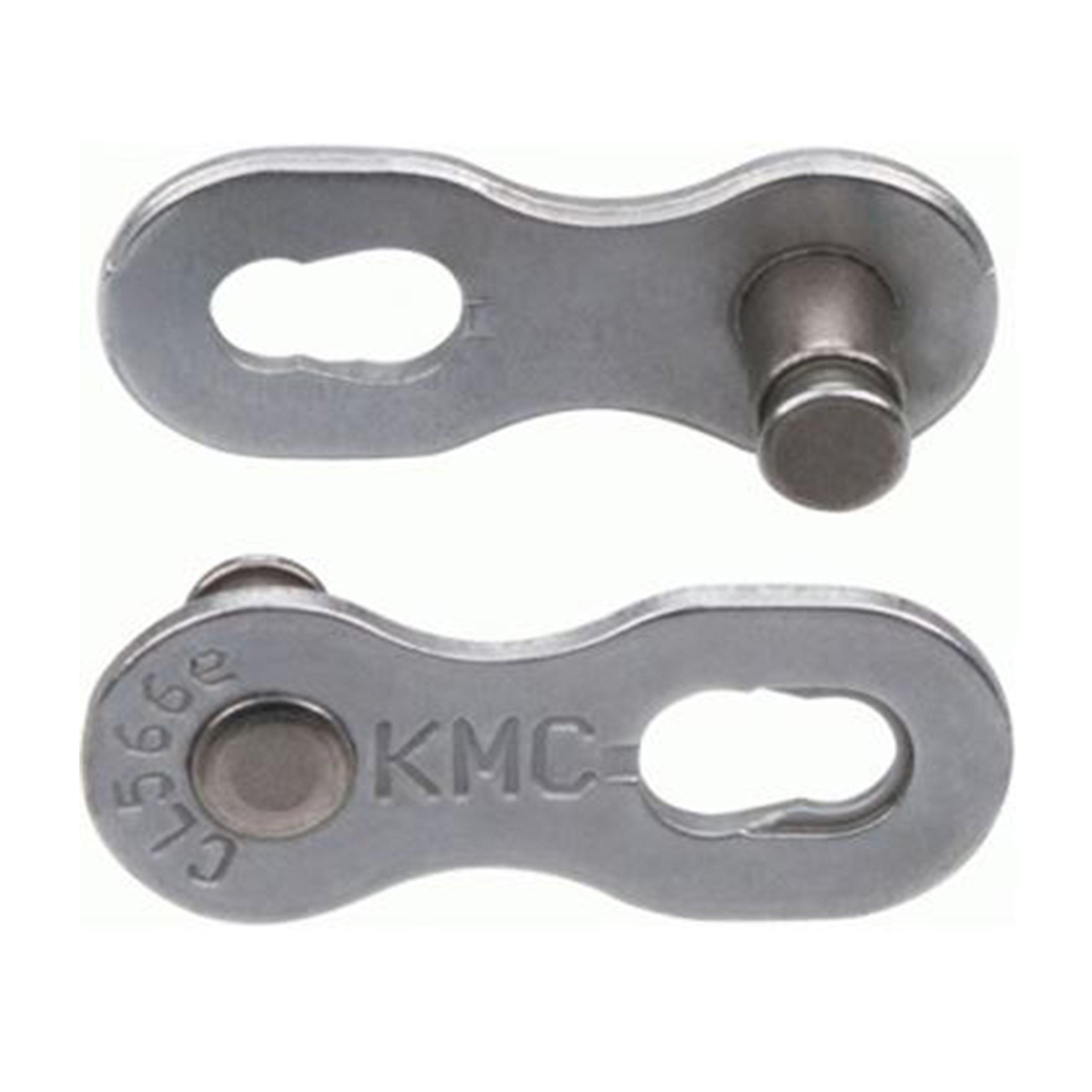 Go Outdoors KMC Chains Missing Link 9NR EPT Silver (2 pieces), Silver