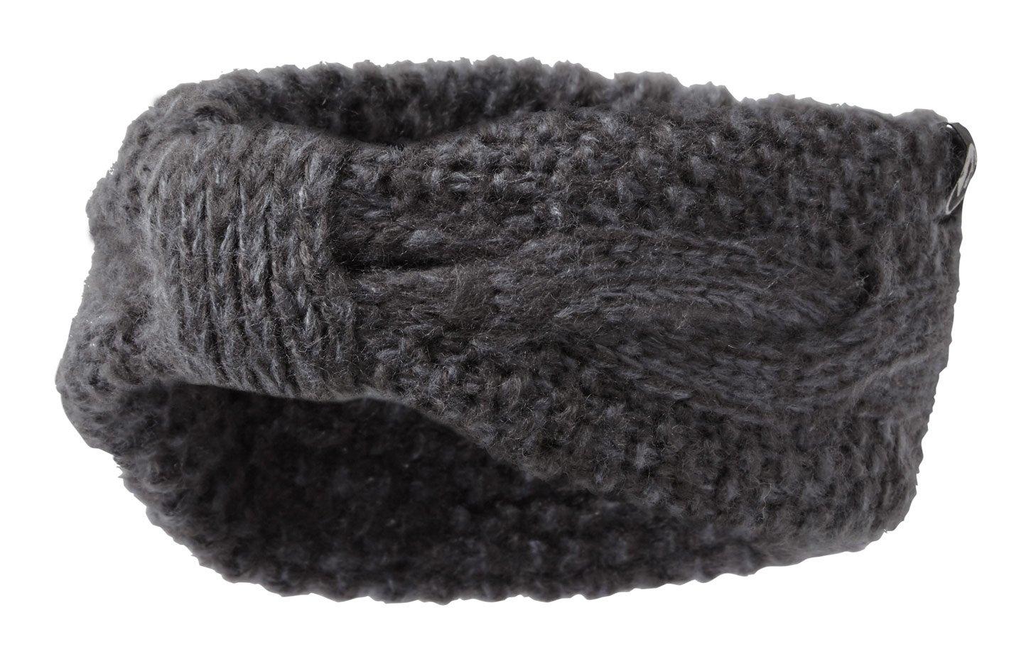 North Ridge Plait Headband, Grey