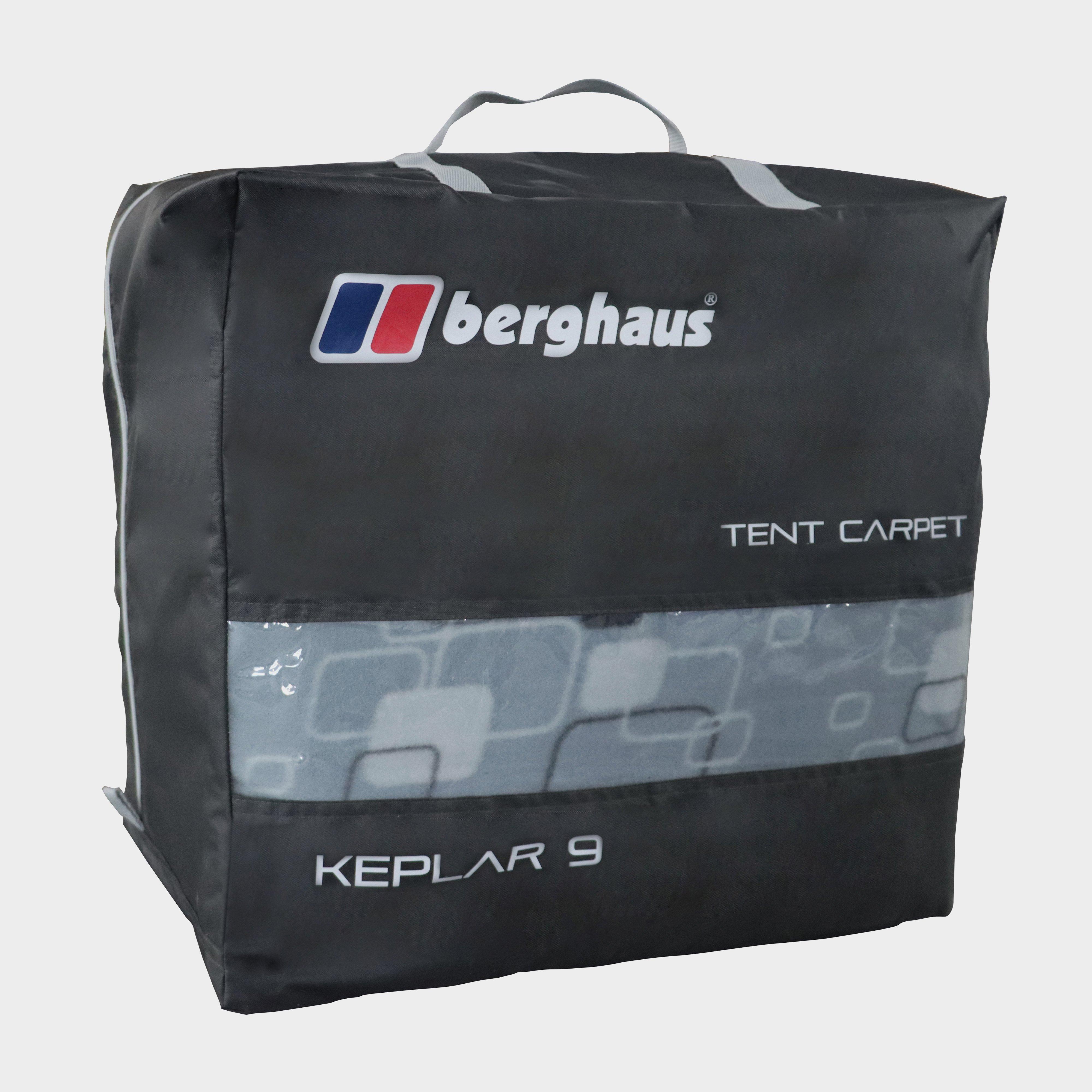 Berghaus Kepler 9 Tent Carpet, Black