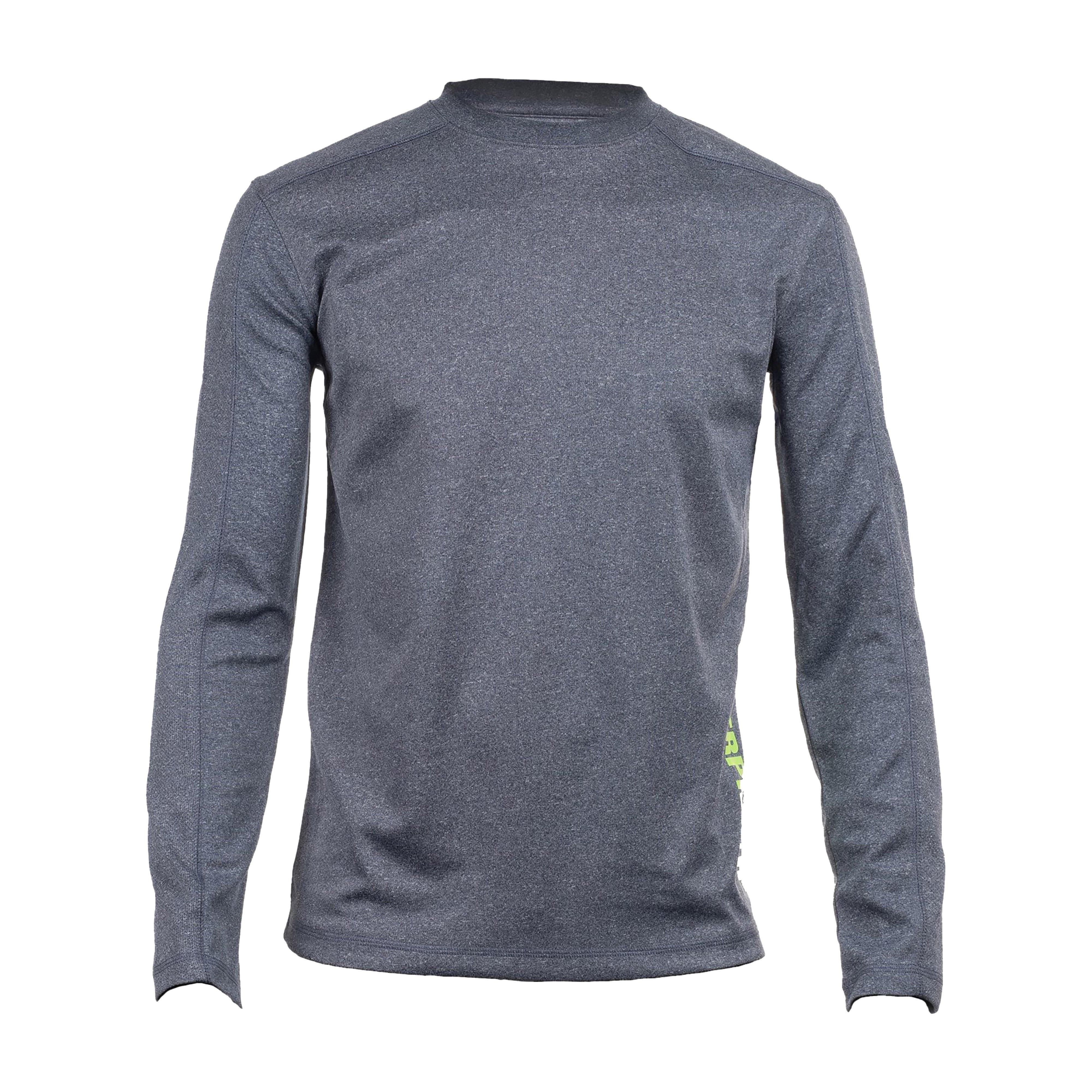 CAT Men's Coolmax Long Sleeve Tee, Grey