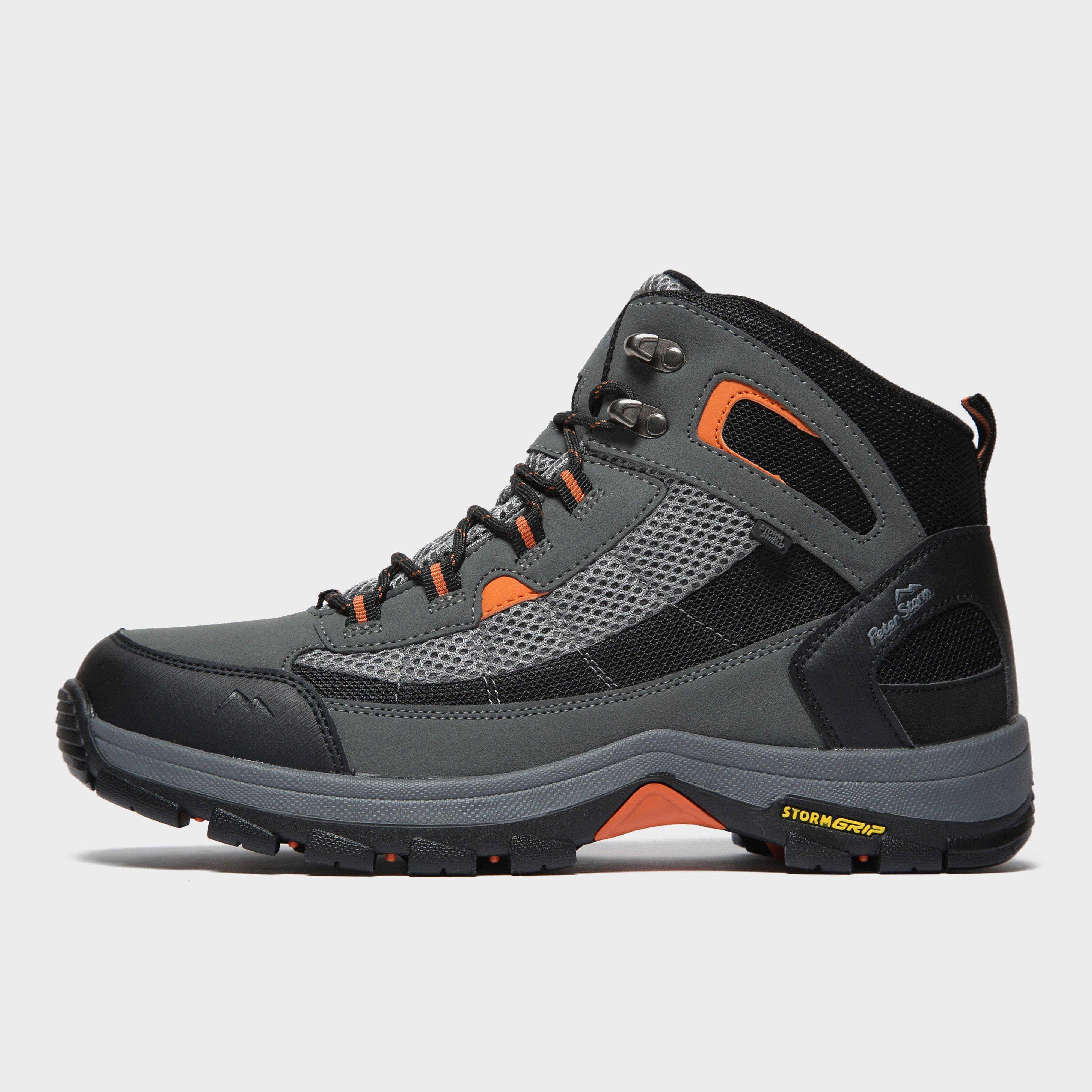 Peter Storm Men's Filey Mid Walking Boots, Grey