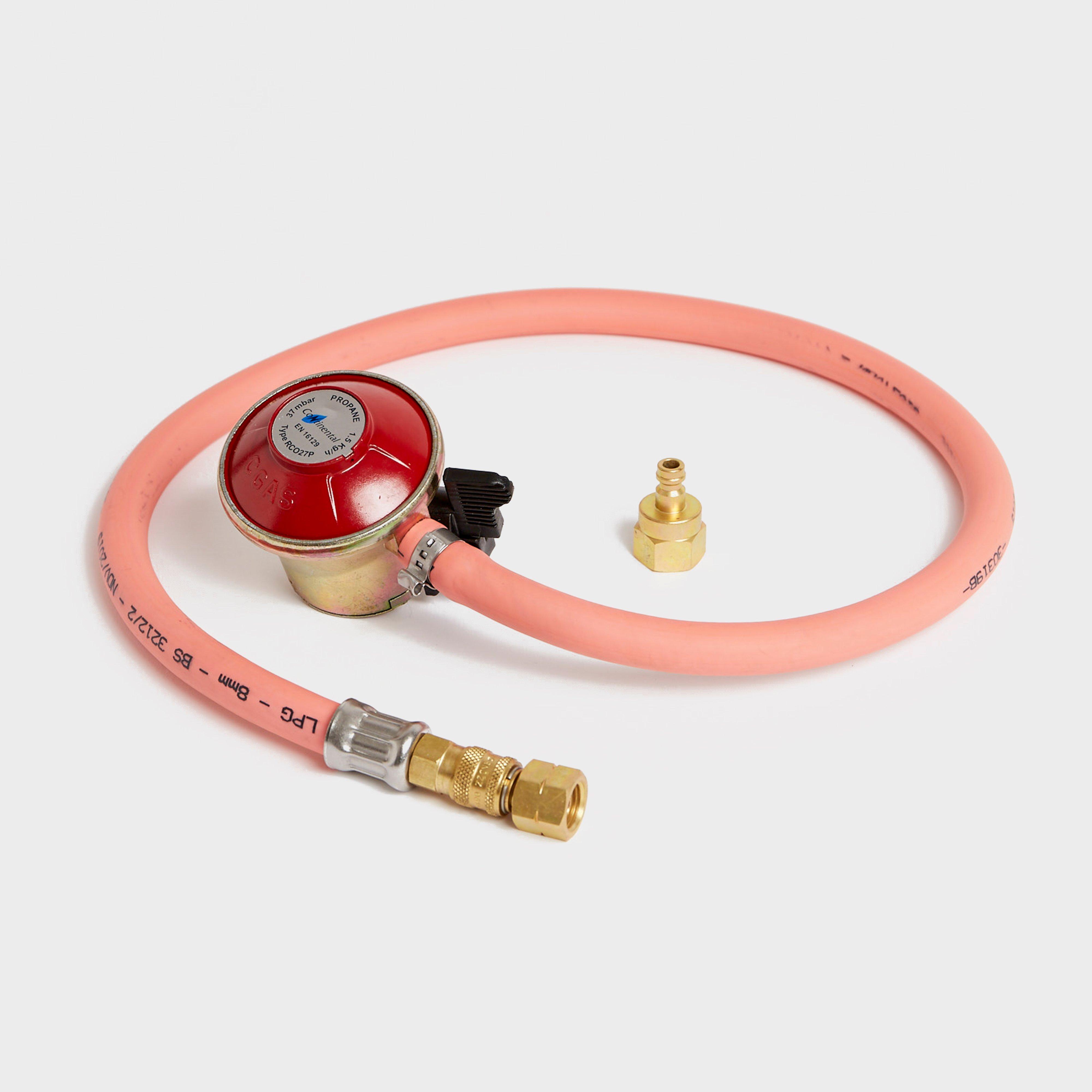 Continental BBQ Hose and Regulator, Orange