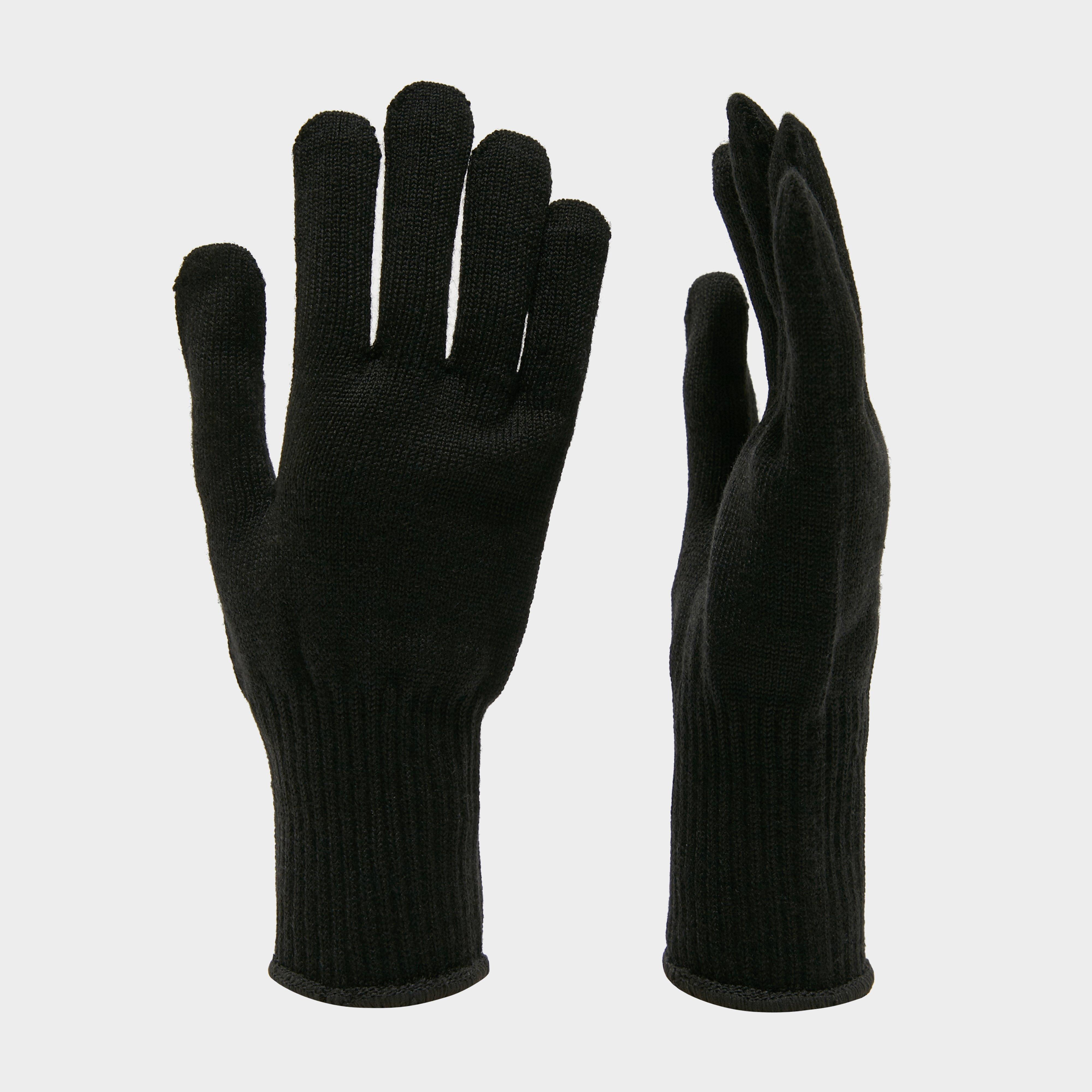 Sealskinz Unisex Solo Merino Gloves, Black