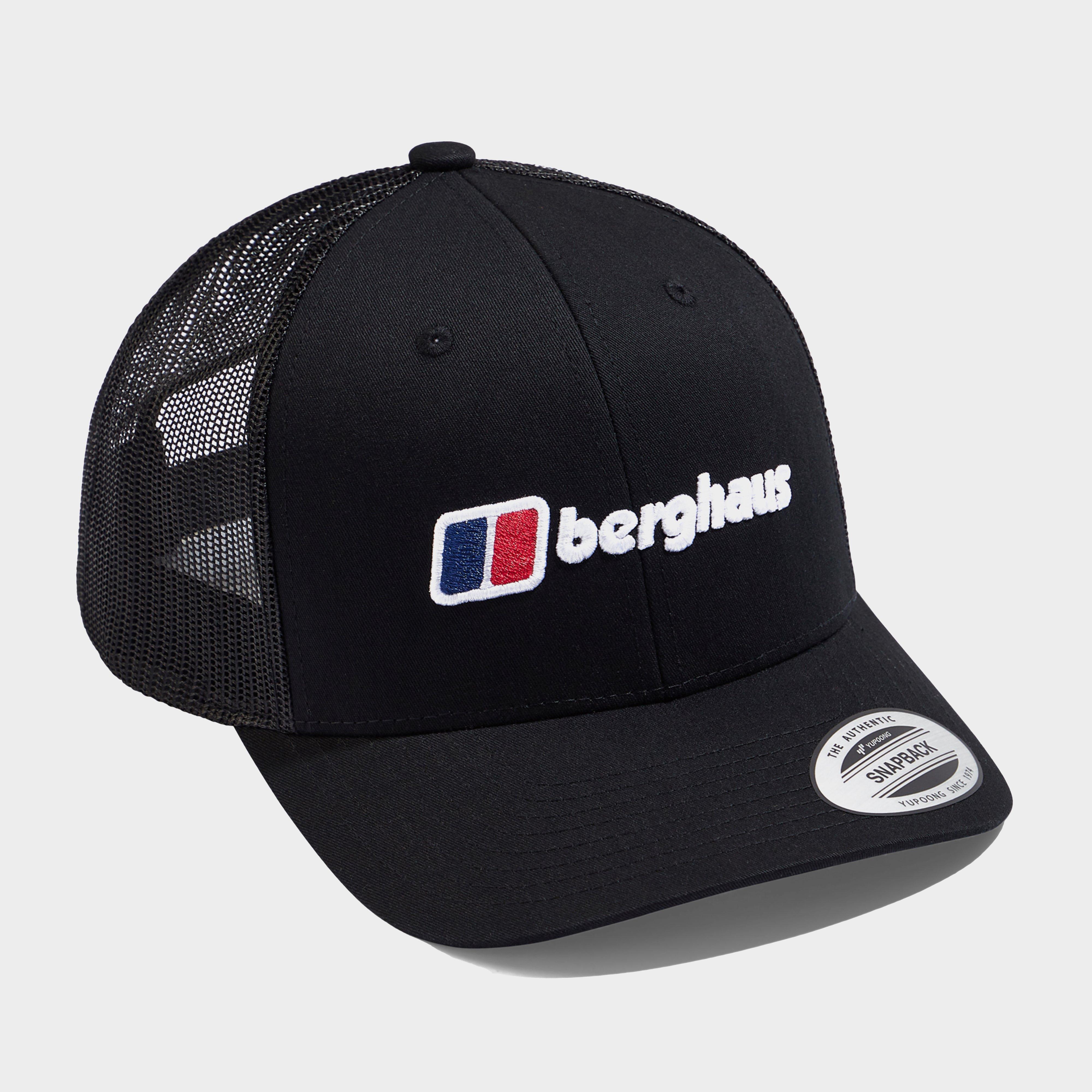 Berghaus Unisex Logo Recognition Trucker Cap, Black