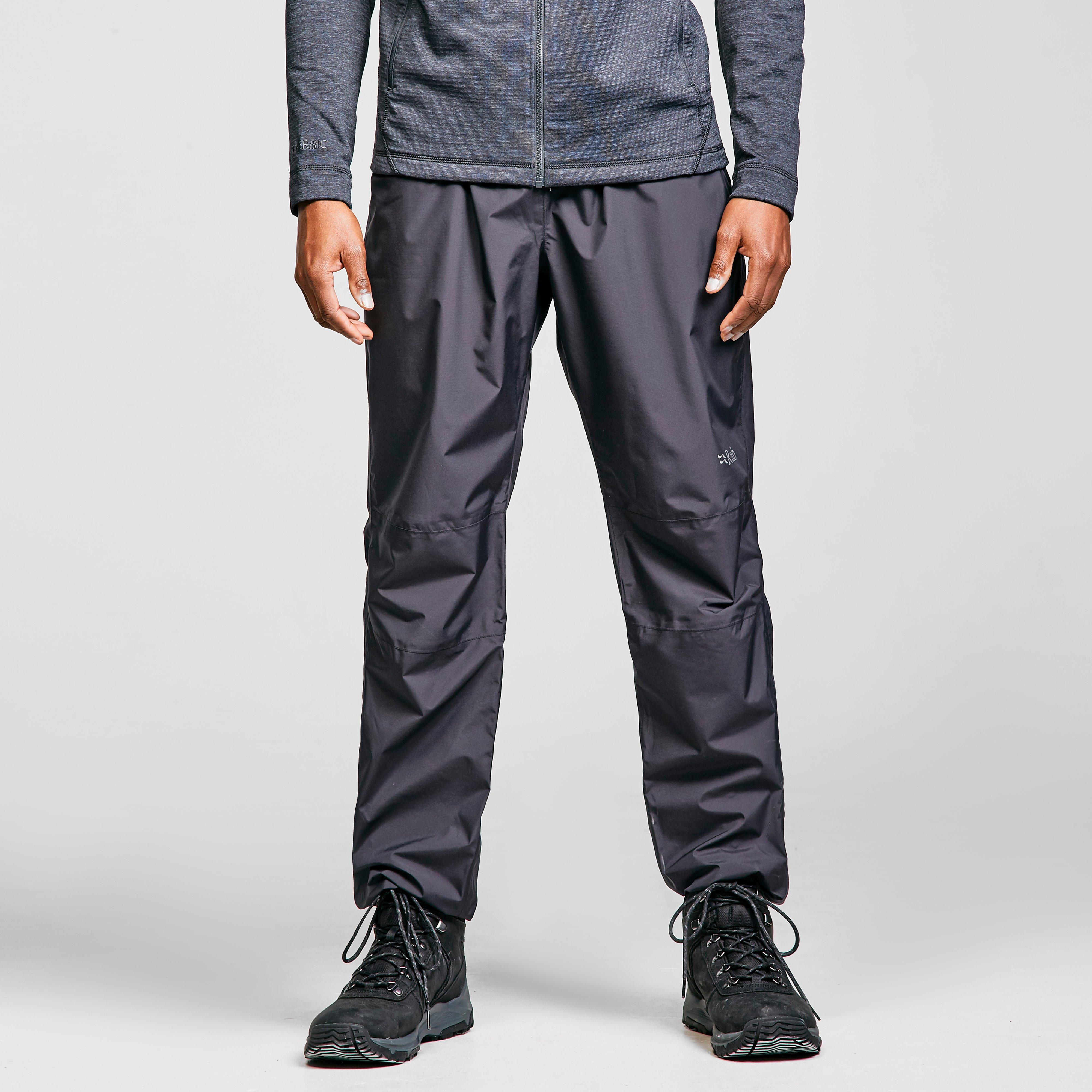 Rab Men's Downpour Waterproof Pants, Grey