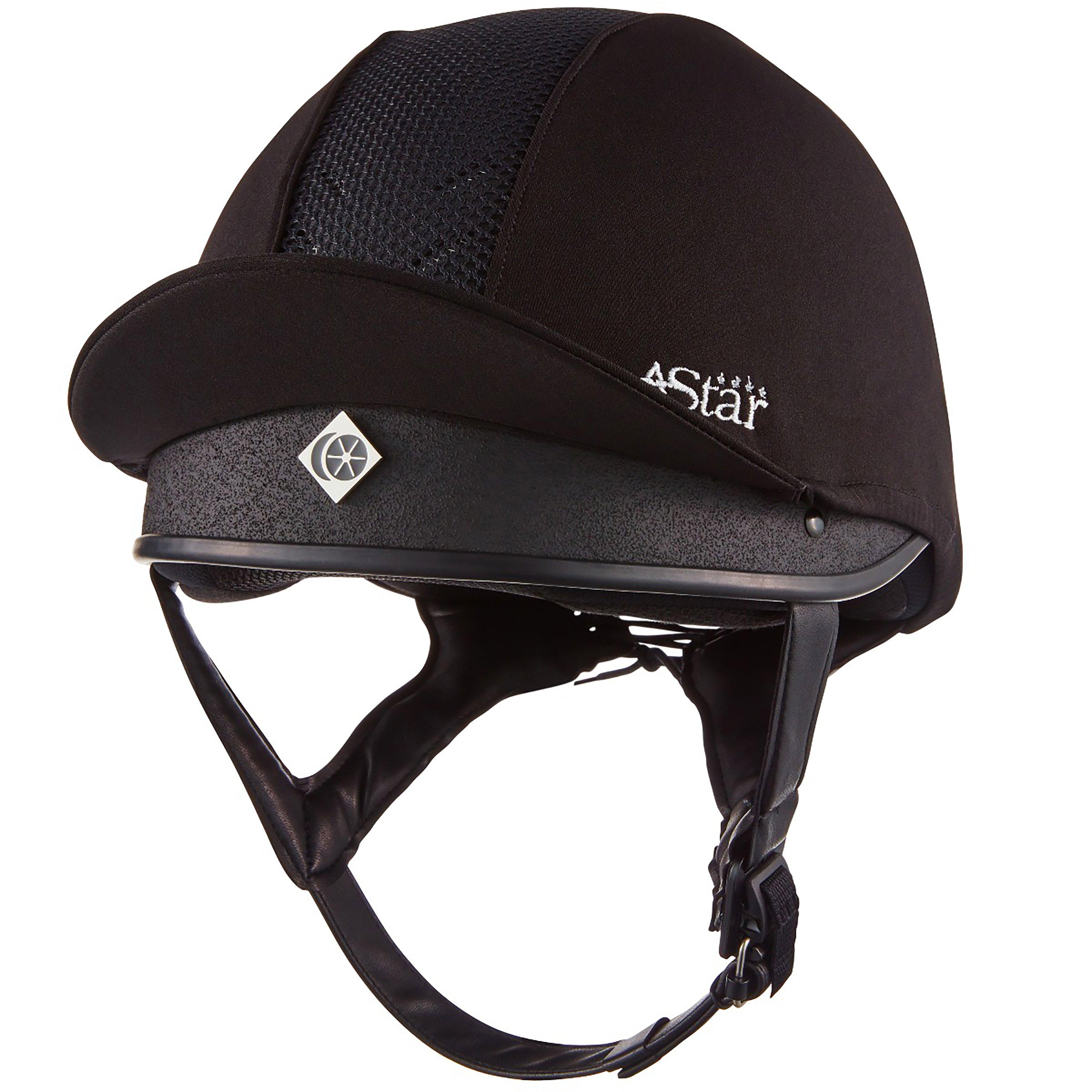 Junior 4Star Jockey Skull Black