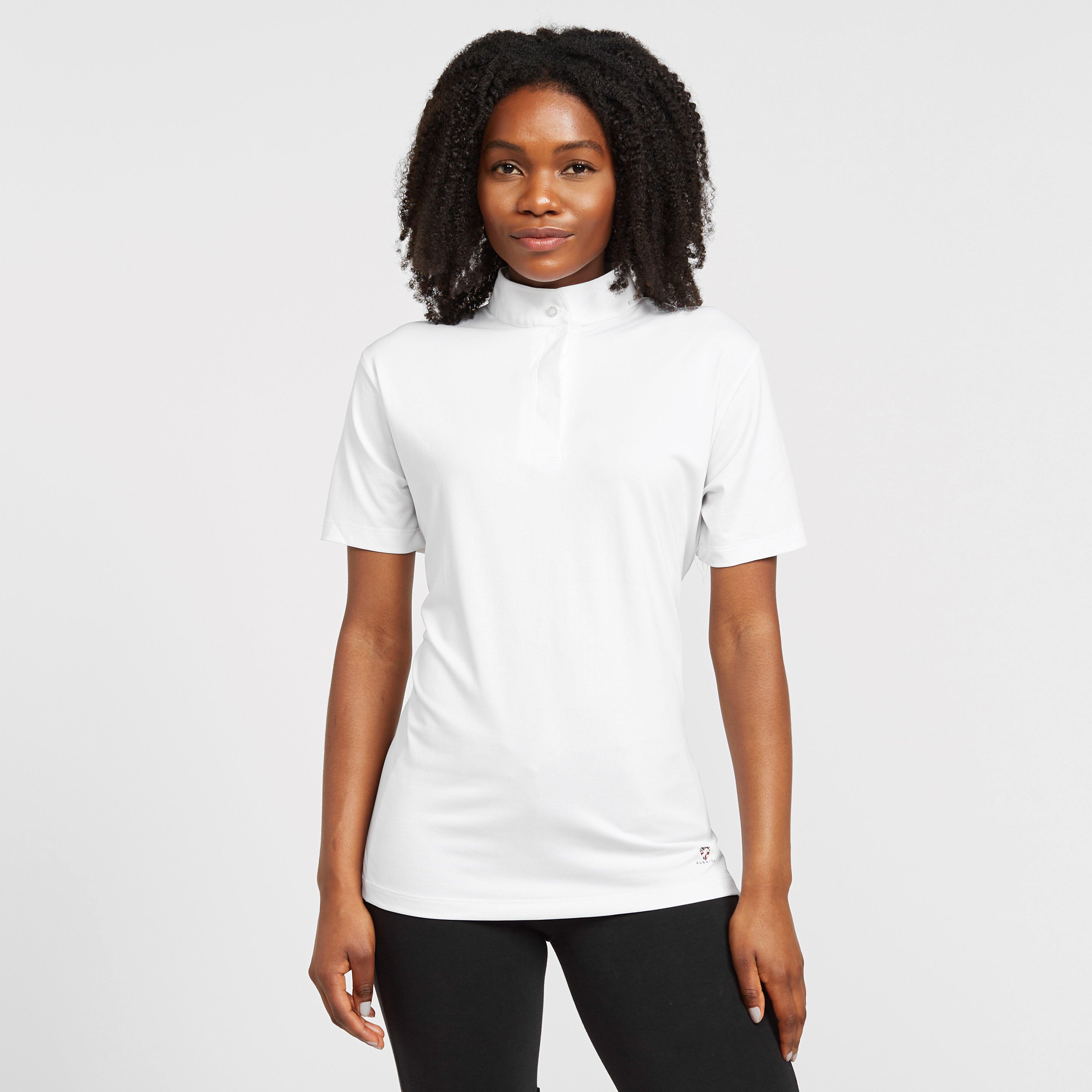 Aubrion Women's Short Sleeve Stock Shirt, White