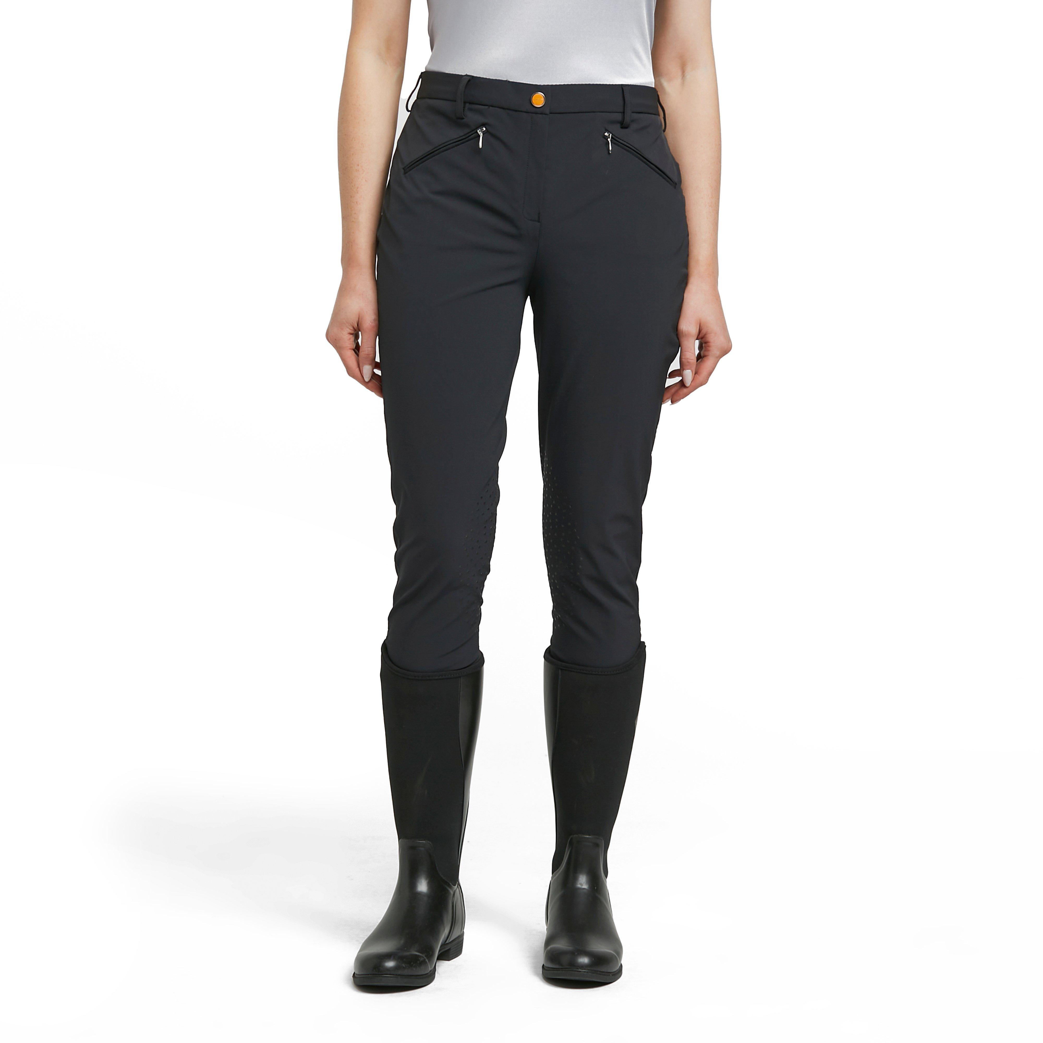 Womens Thompson Knee Patch Breeches Black