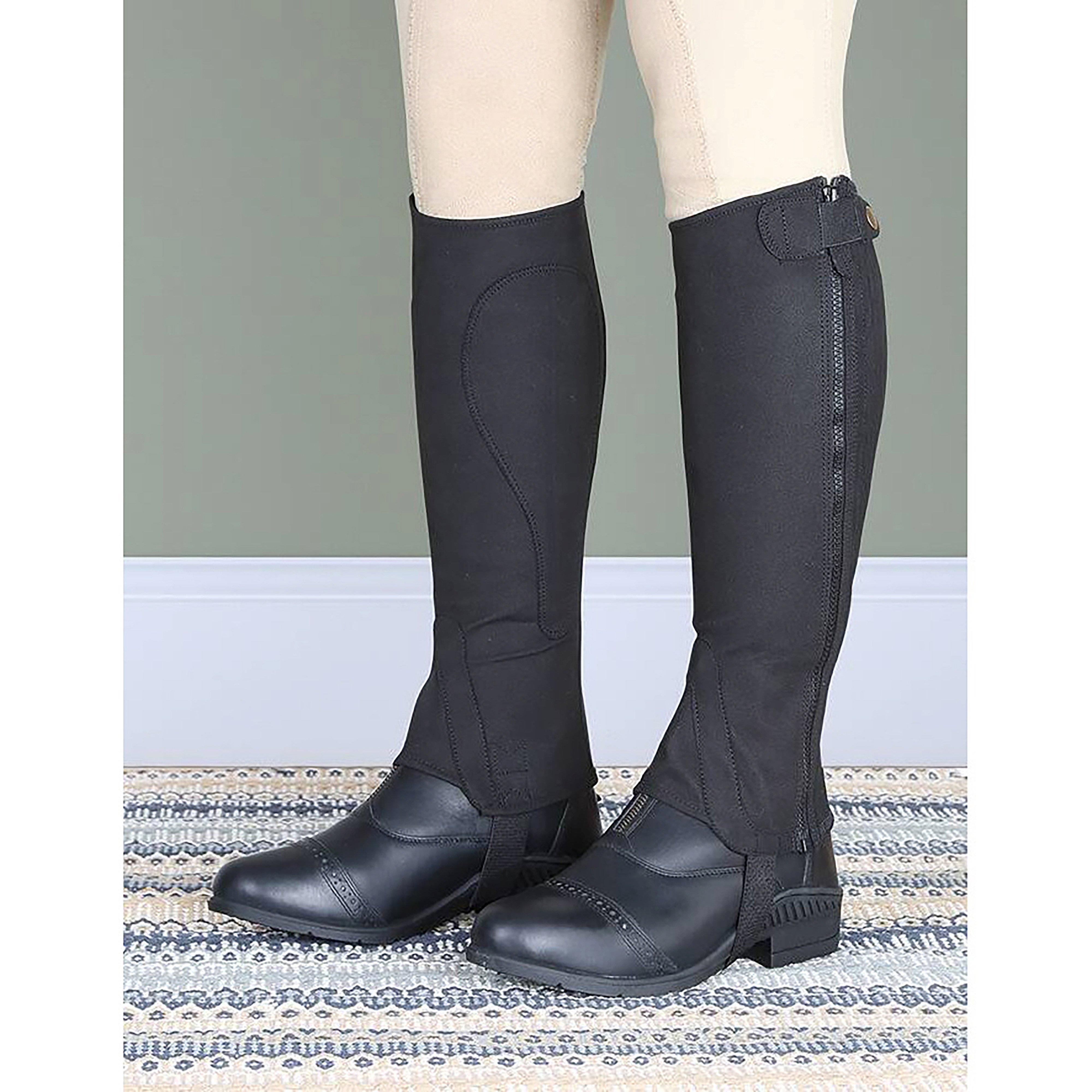 Childs Amara Half Chaps Black