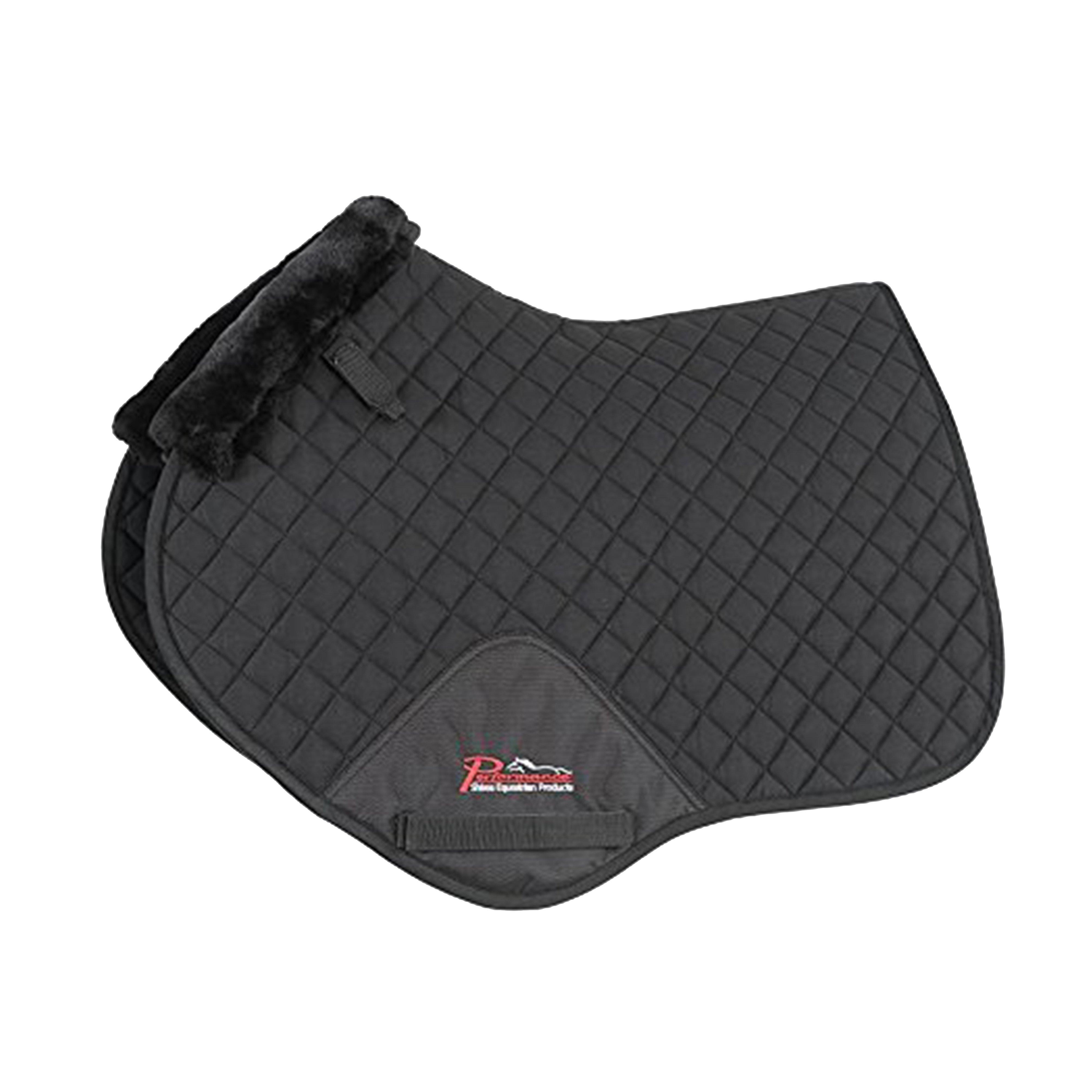 Performance SupaFleece Jump Saddle Pad Black