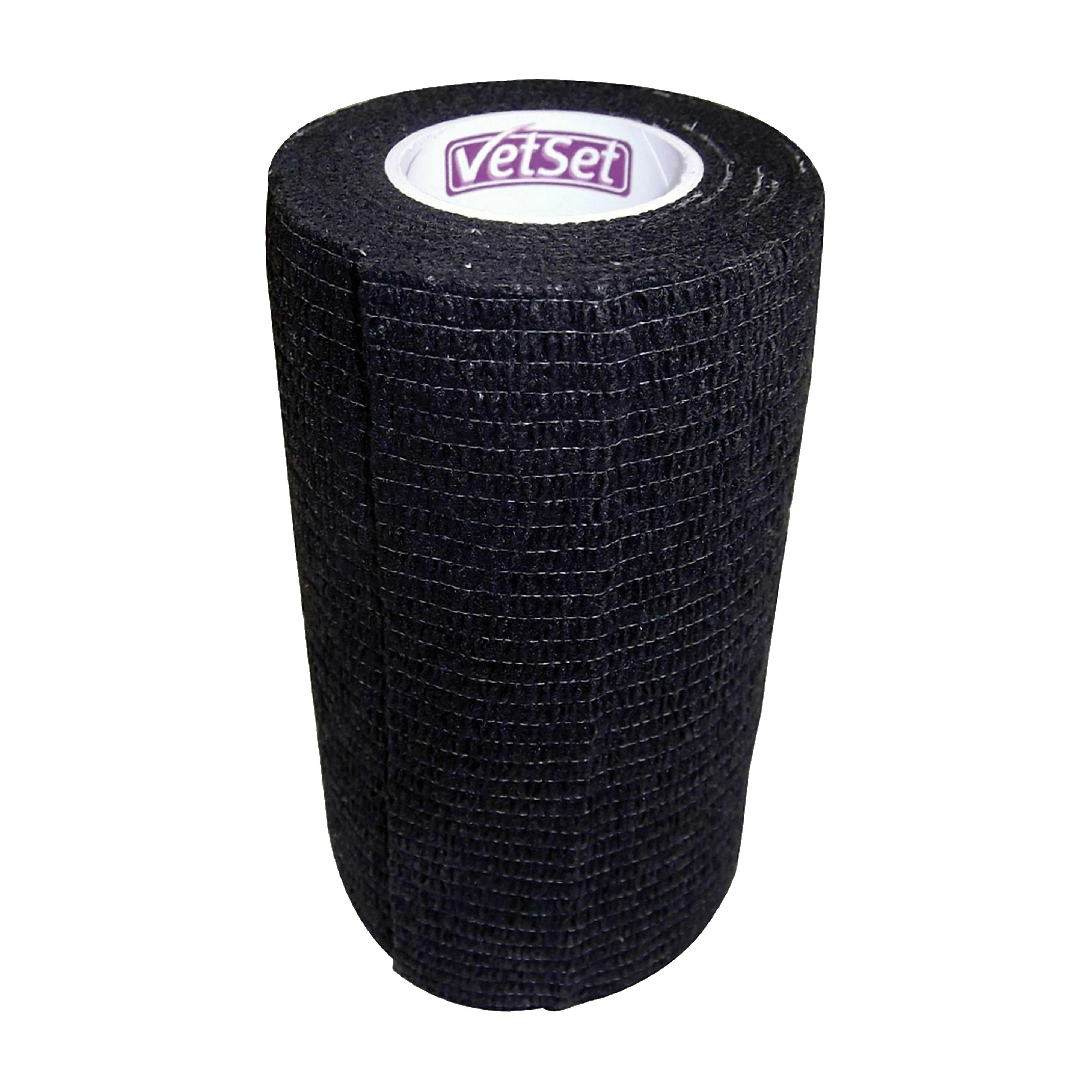 Wraptec Cohesive Bandage Black