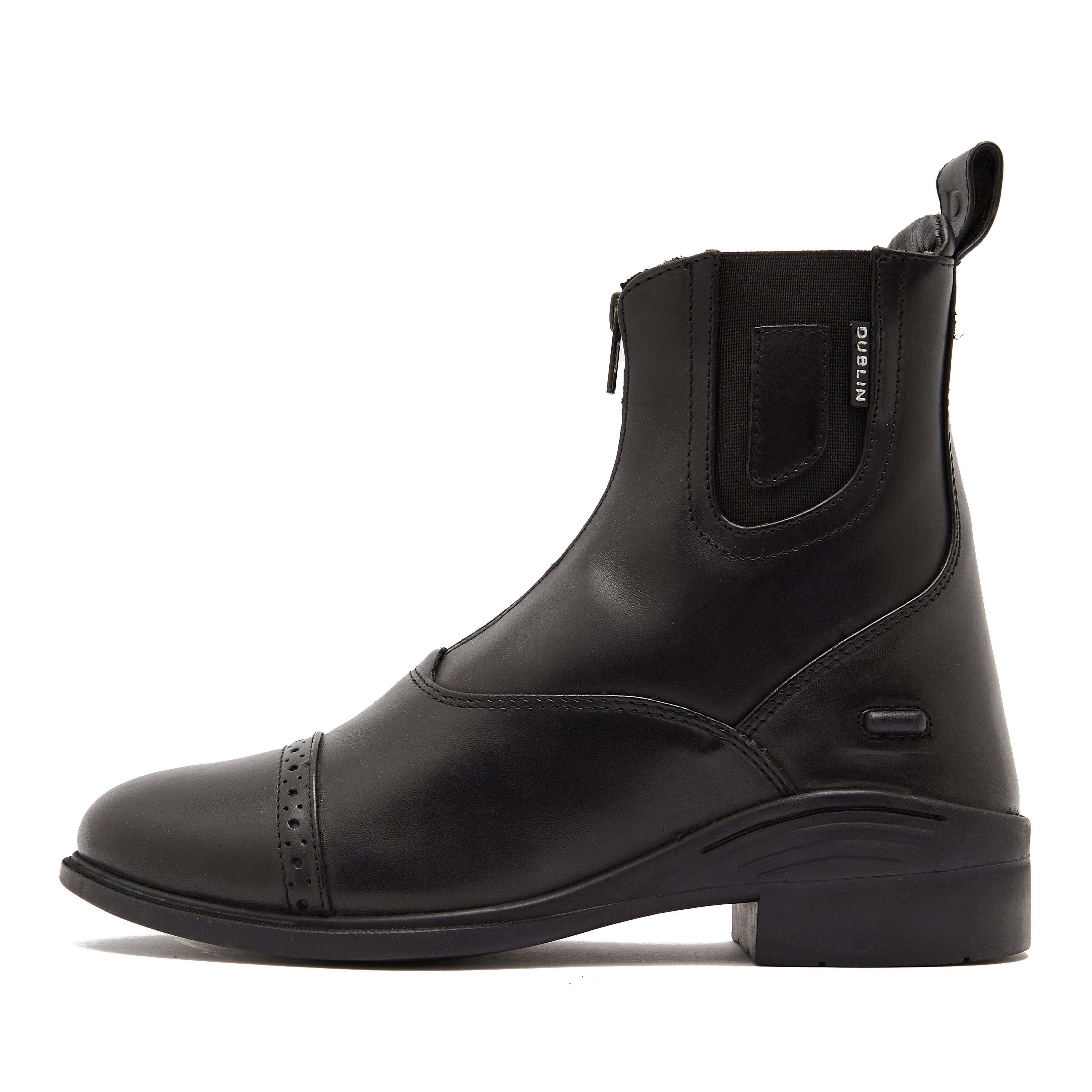 Womens Evolution Zip Paddock Boots Black