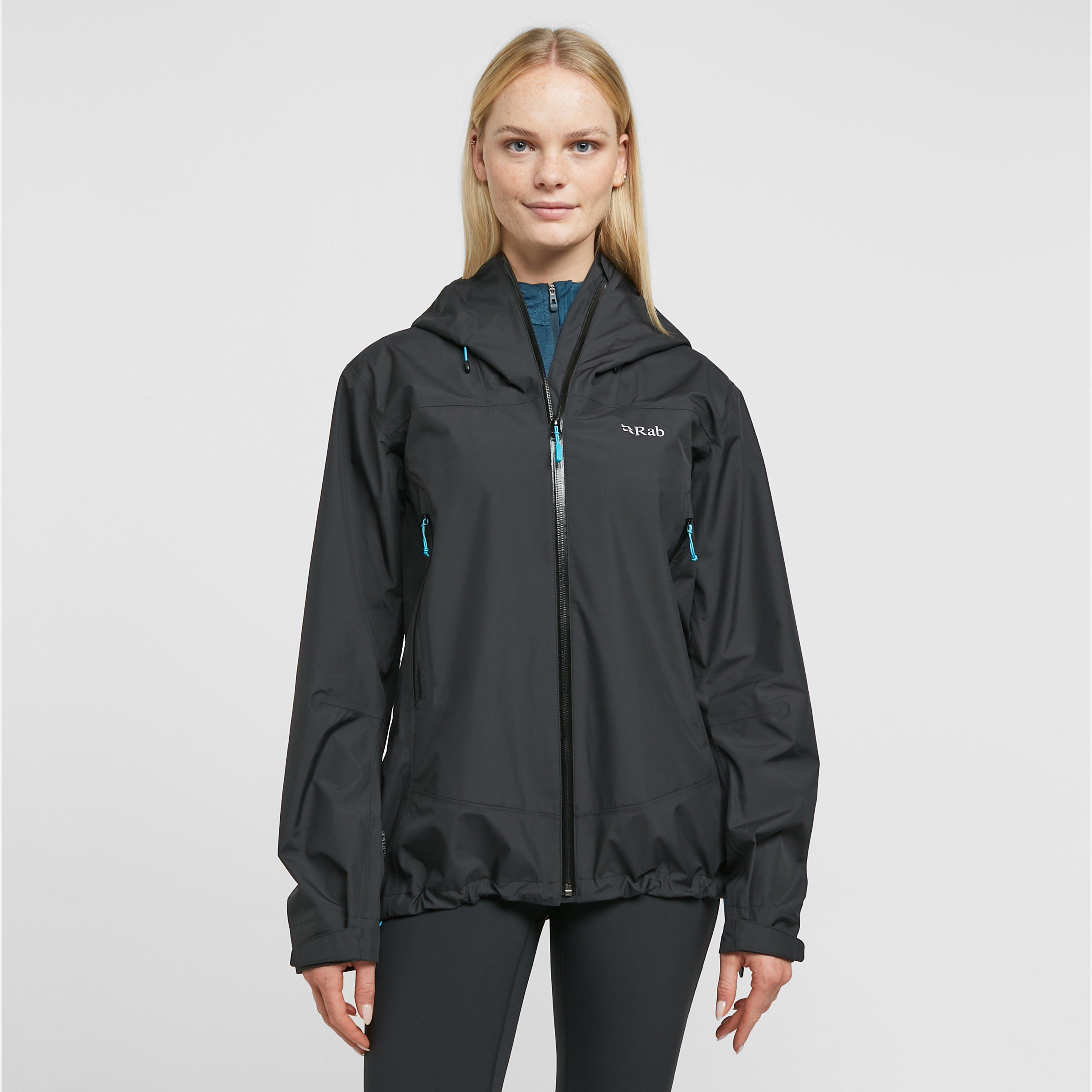 Rab Women's Arc Waterproof Jacket, Black