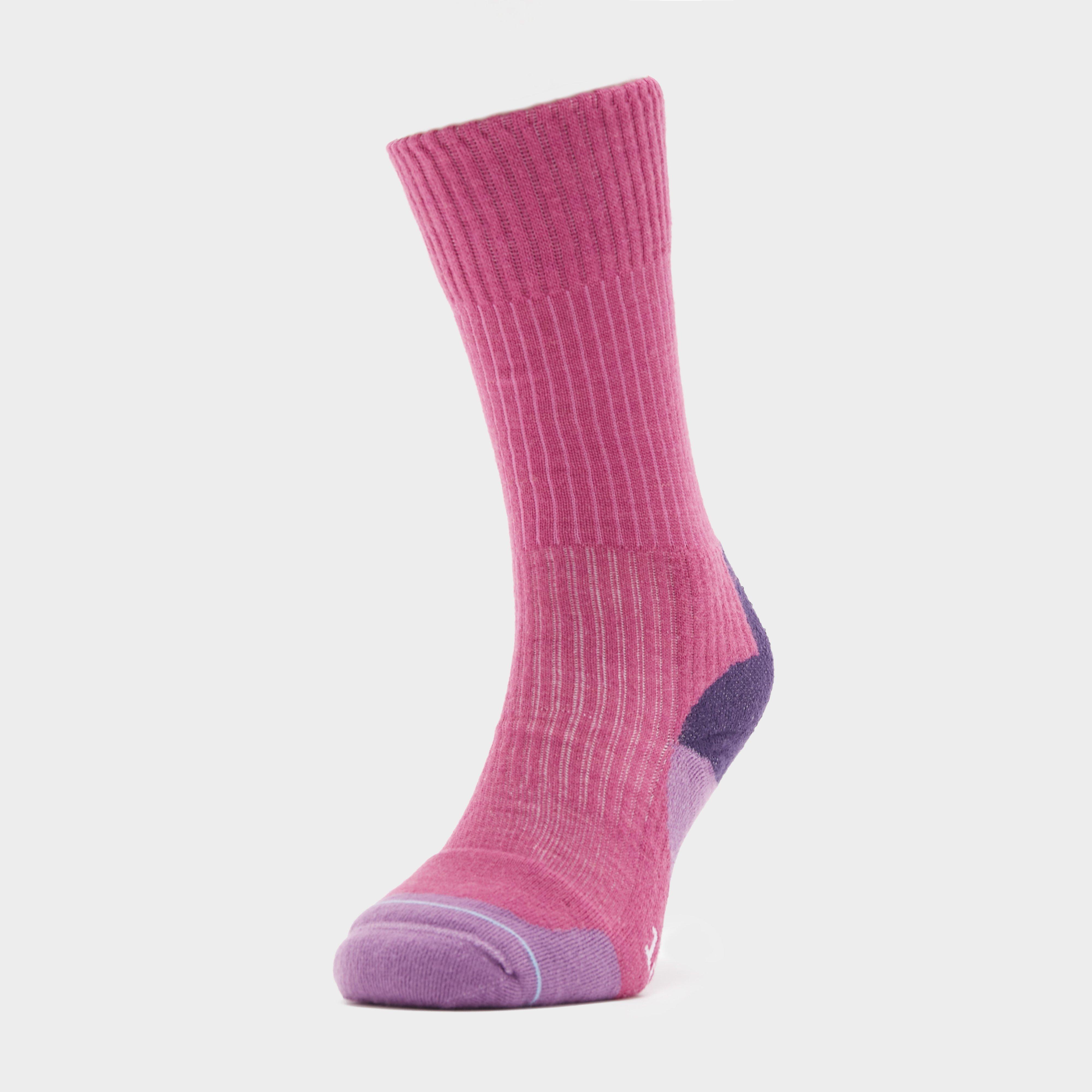 1000 MILE Women's Fusion Walking Socks, Purple