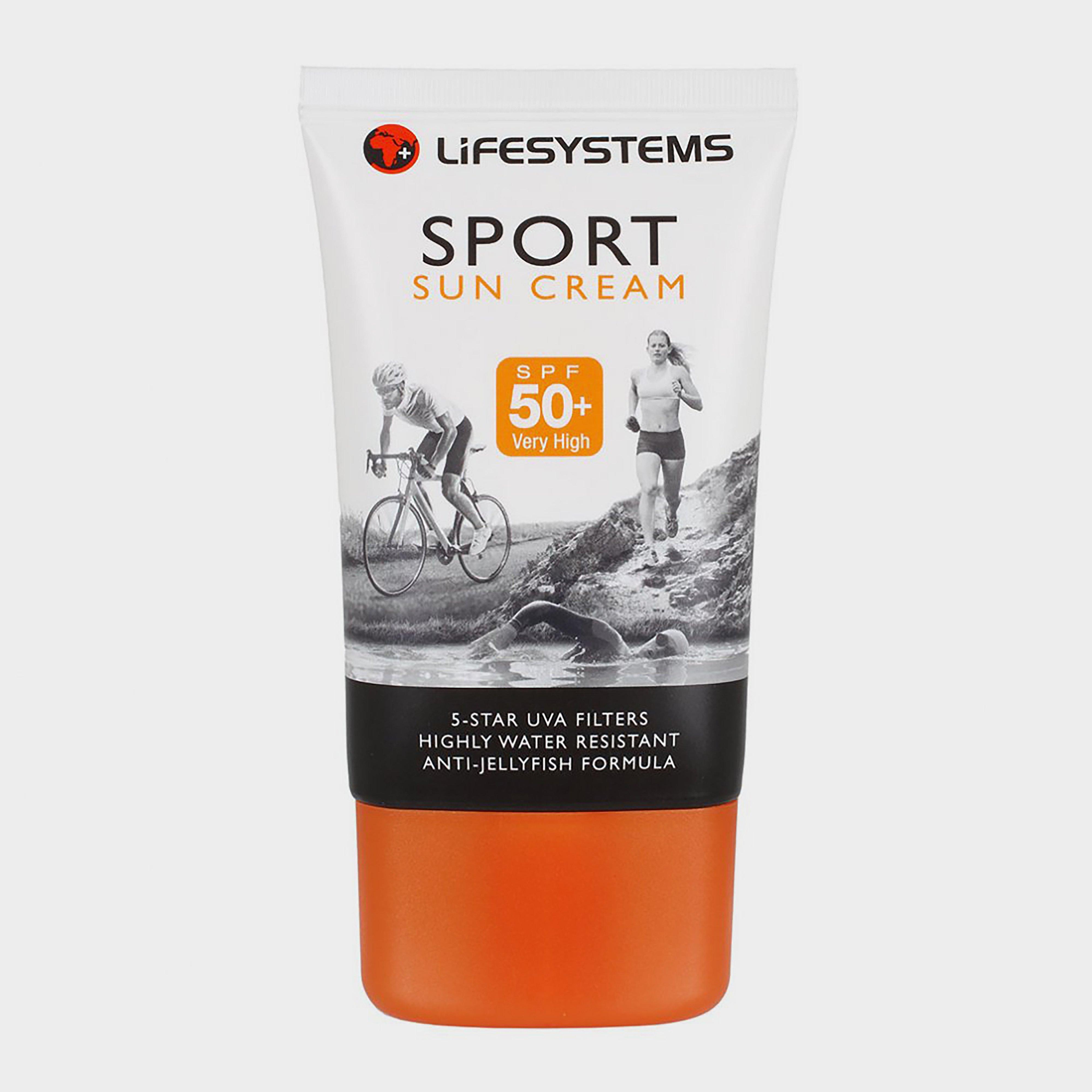 Lifesystems Sports Factor 50+ Sun Cream, Orange