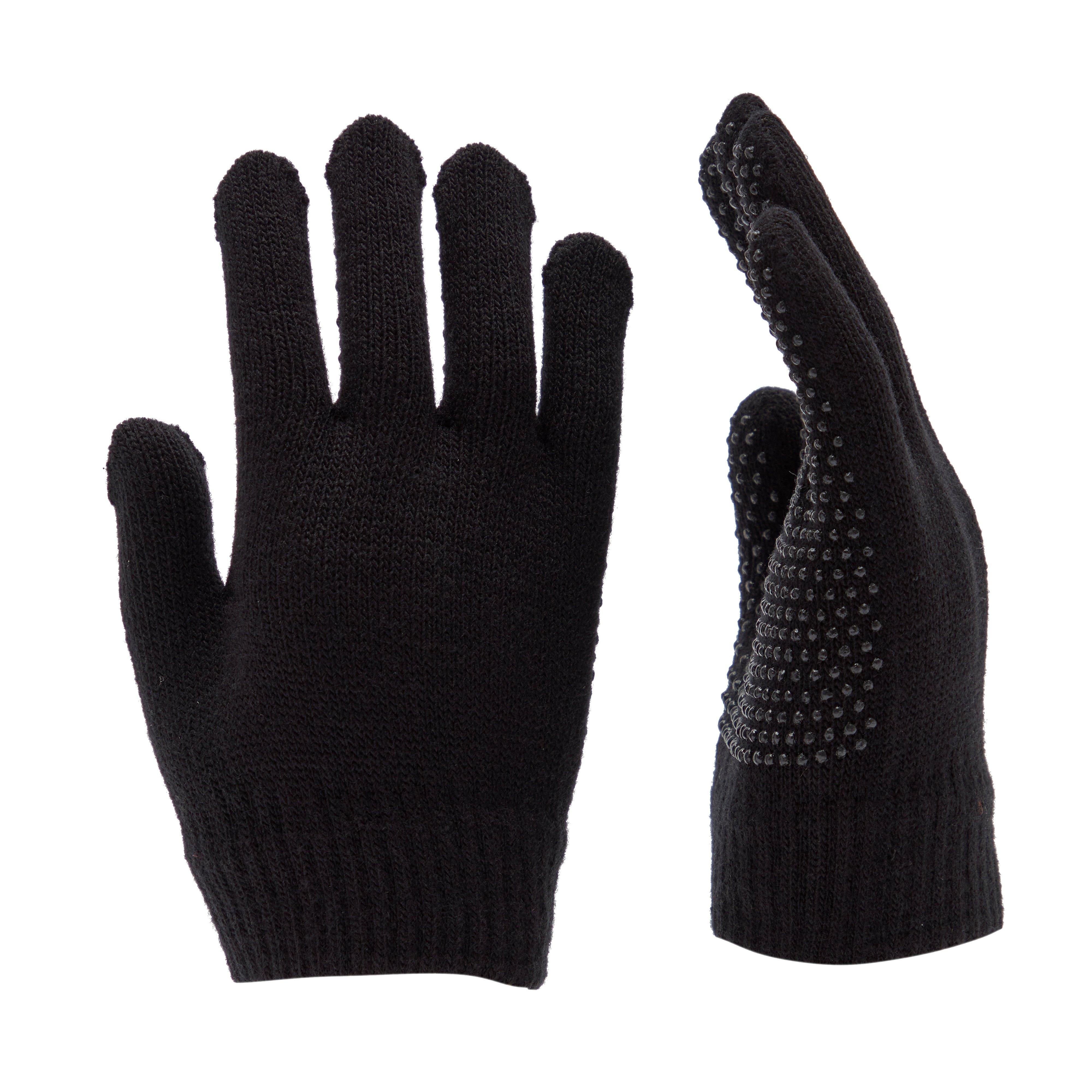 Childs Magic Pimple Riding Gloves Black