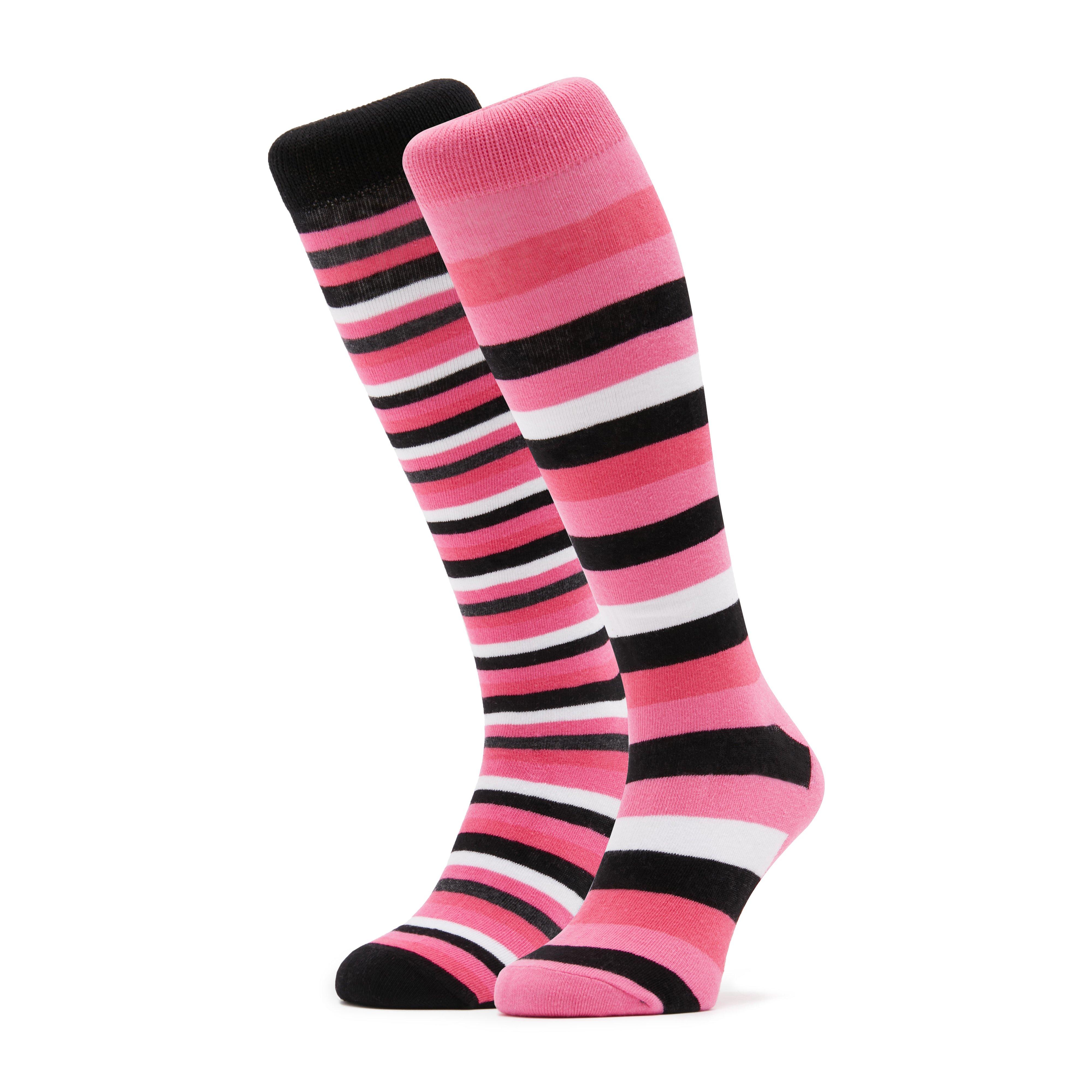 Womens EQuestrian Stripe 2 Pack Socks...