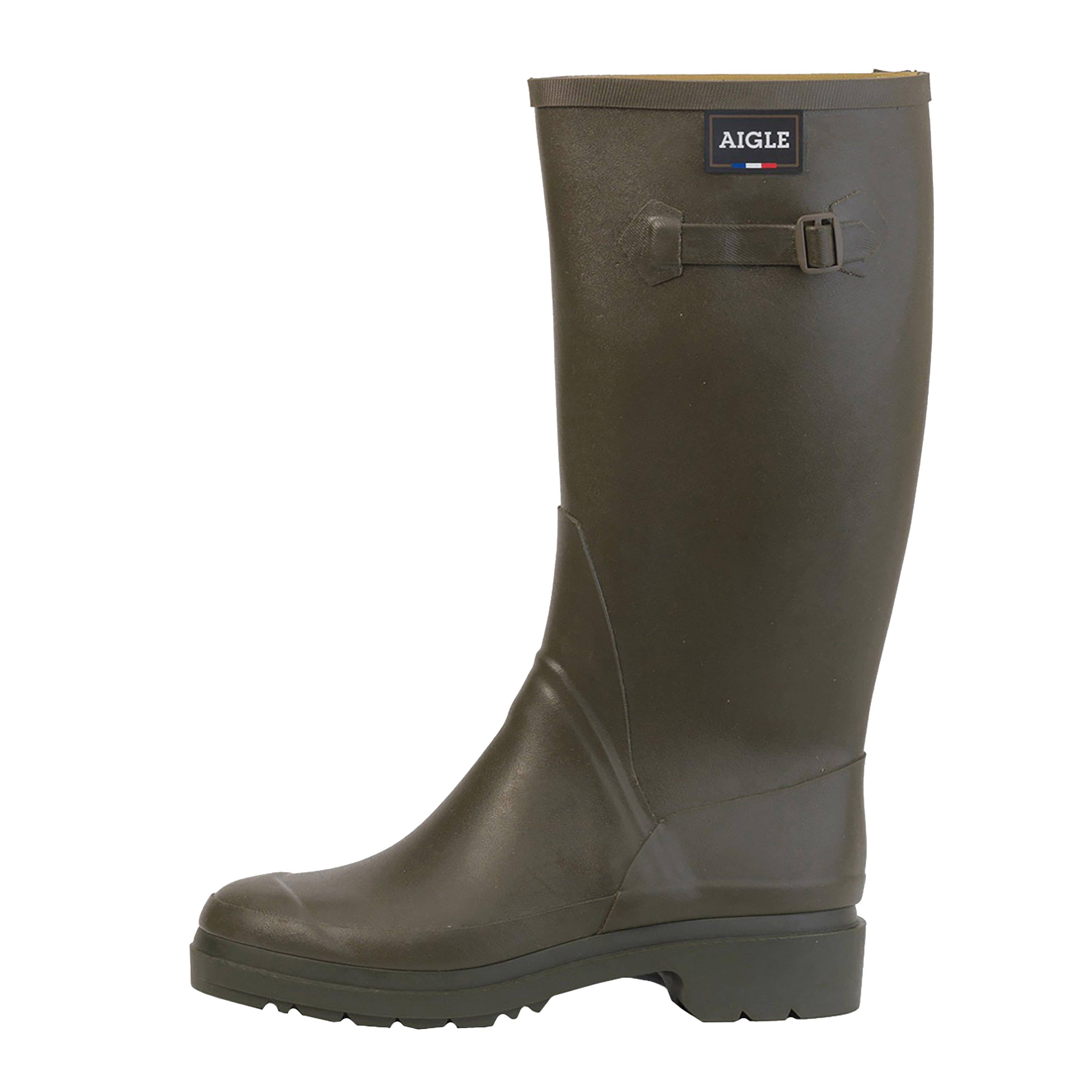 Mens Cessac Wellington Boots Khaki