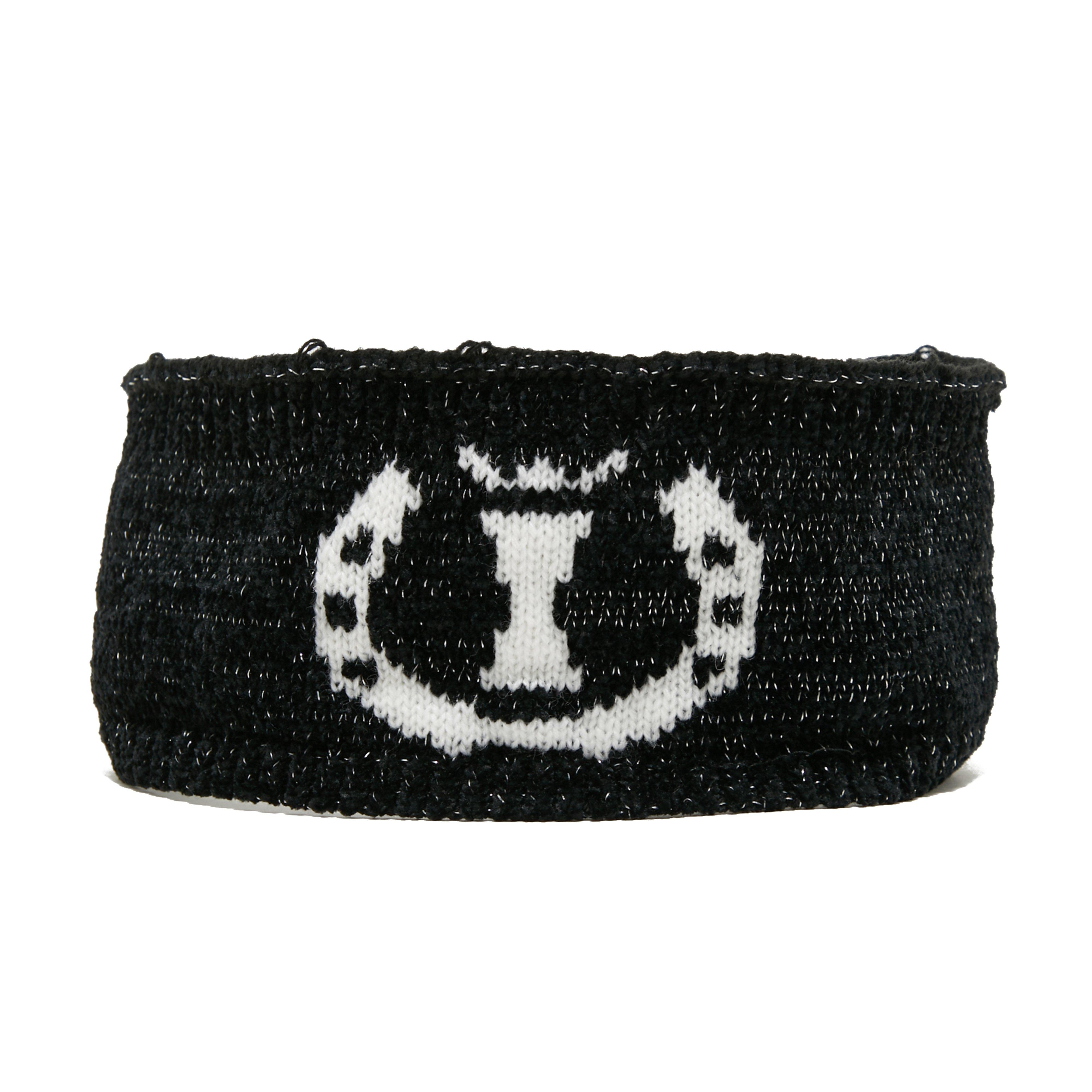 Dusty Star Velvet Headband Black