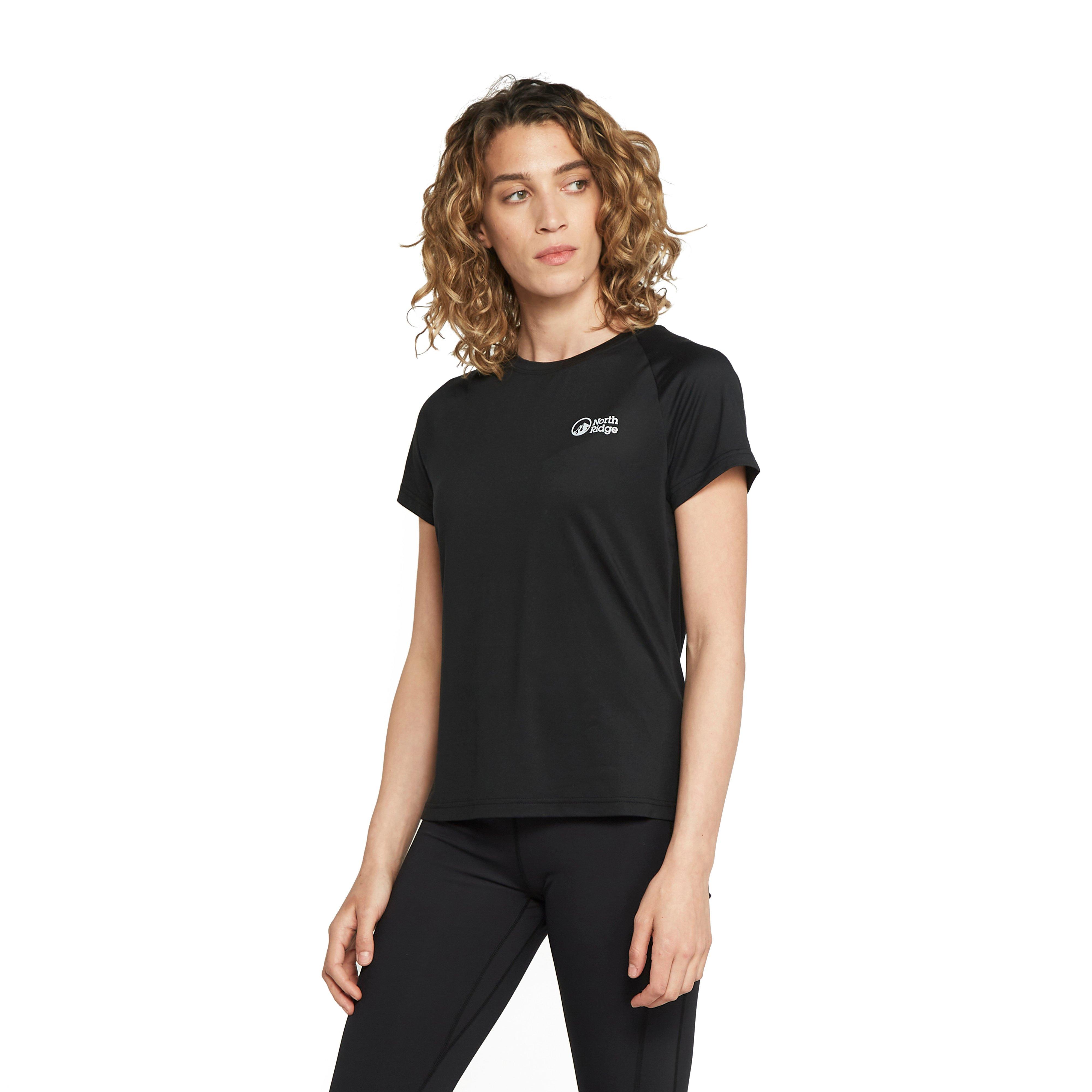 Womens Tech Tee Plus Black