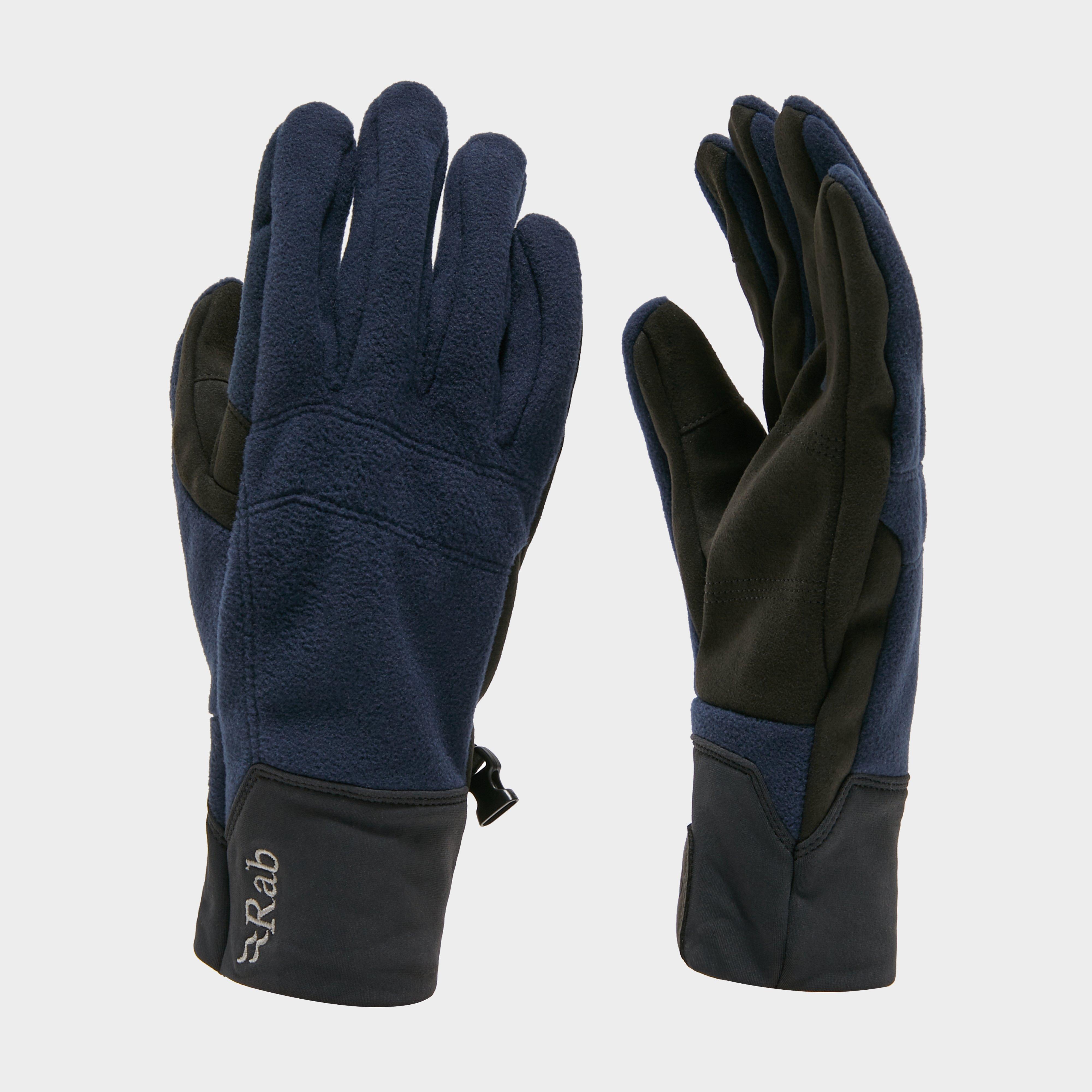 Rab Men's Windbloc Moonlight Gloves, Black