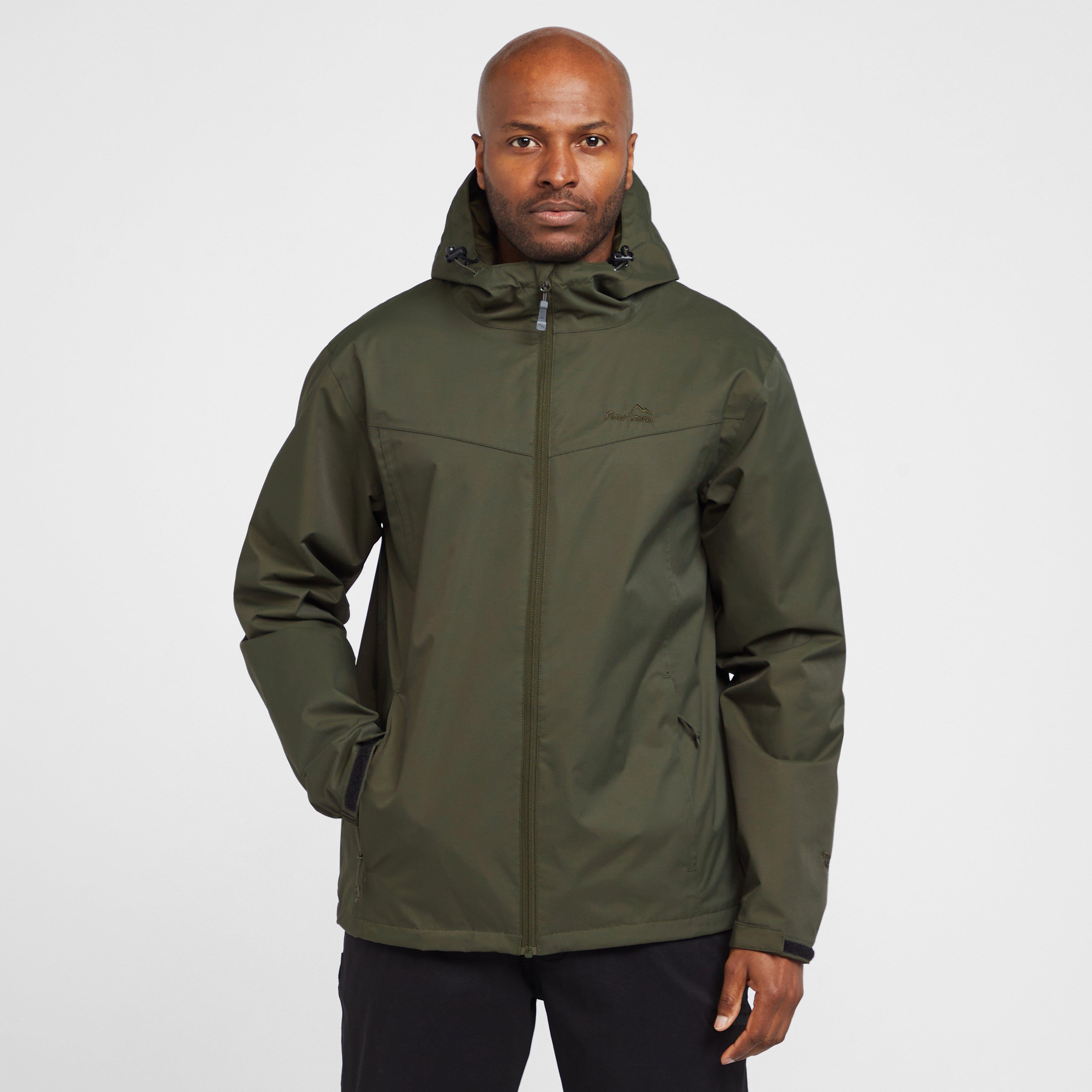 Peter Storm Men's Storm Hooded Jacket, Green