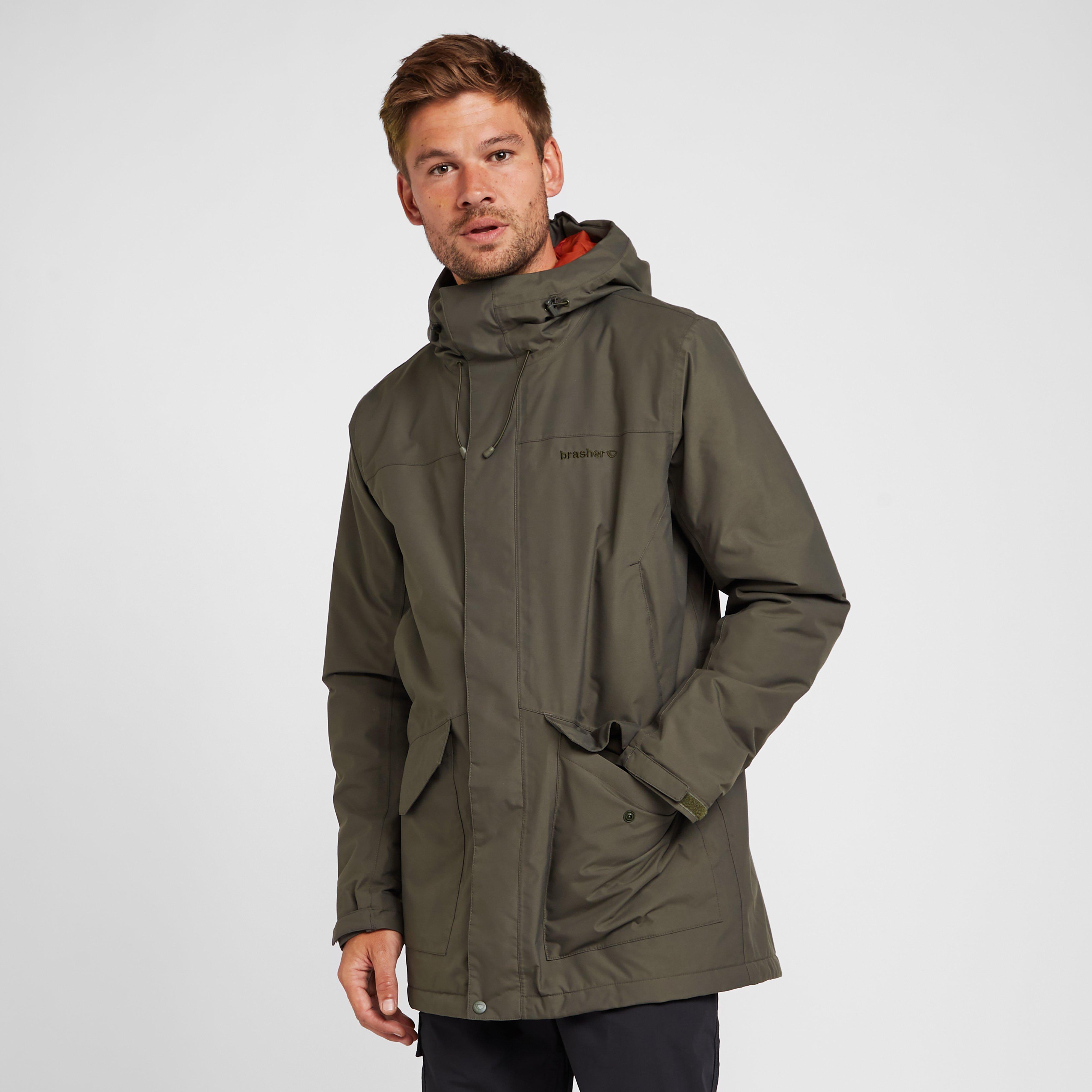 Brasher Men's Hopegill Waterproof Insulated Jacket, Green