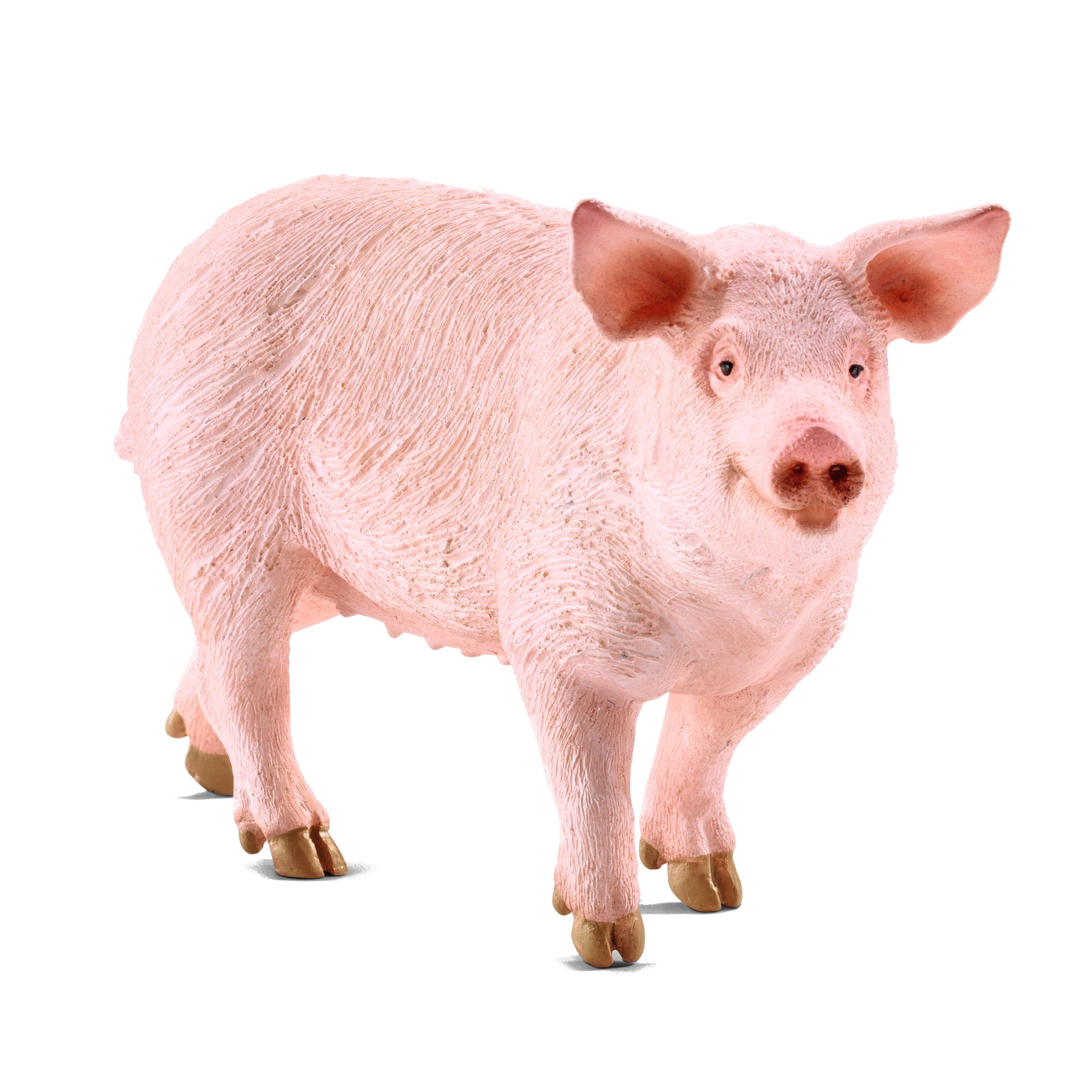 13933 Farm World Pig Figurine