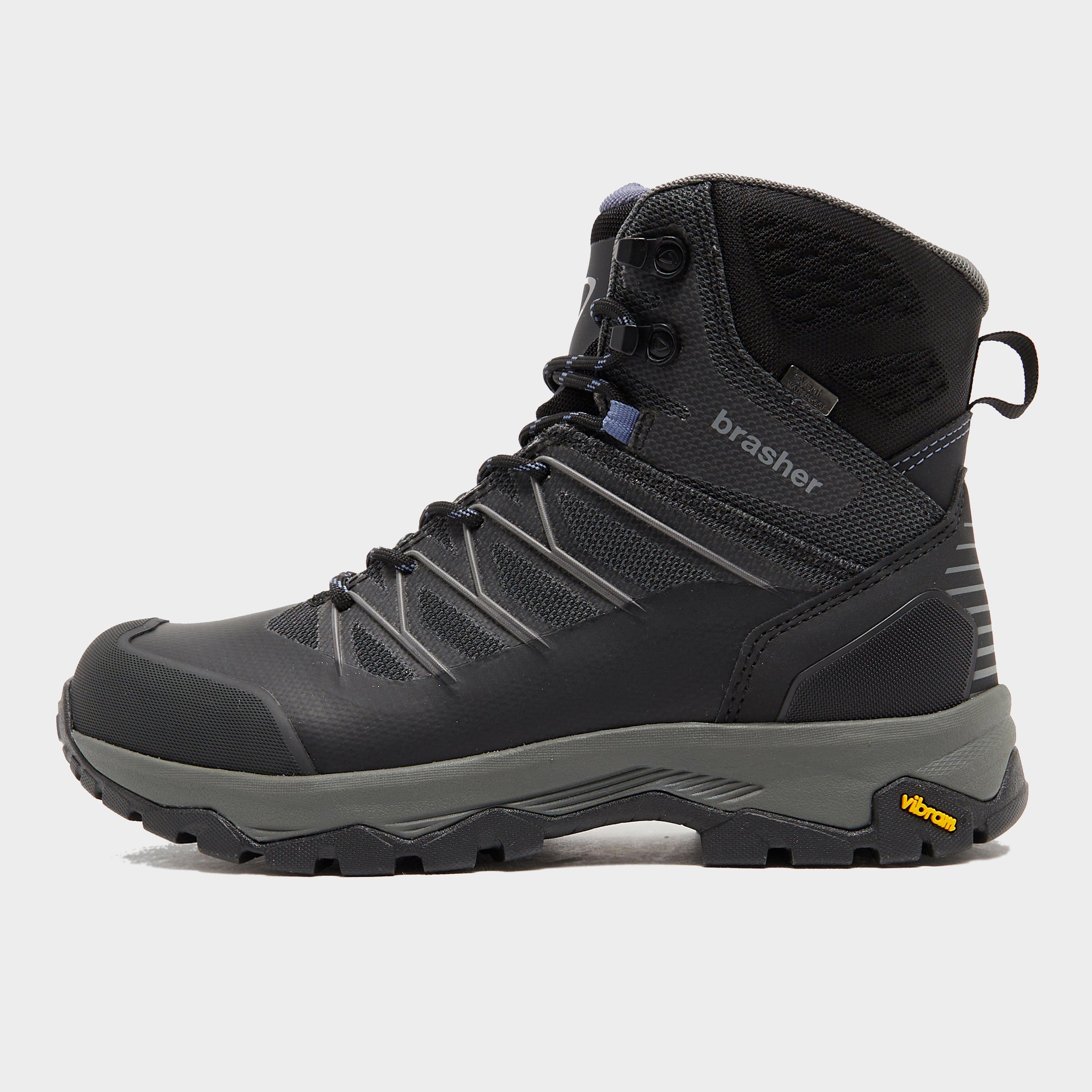 Brasher Women's Jura Mid Waterproof Walking Boot, Black