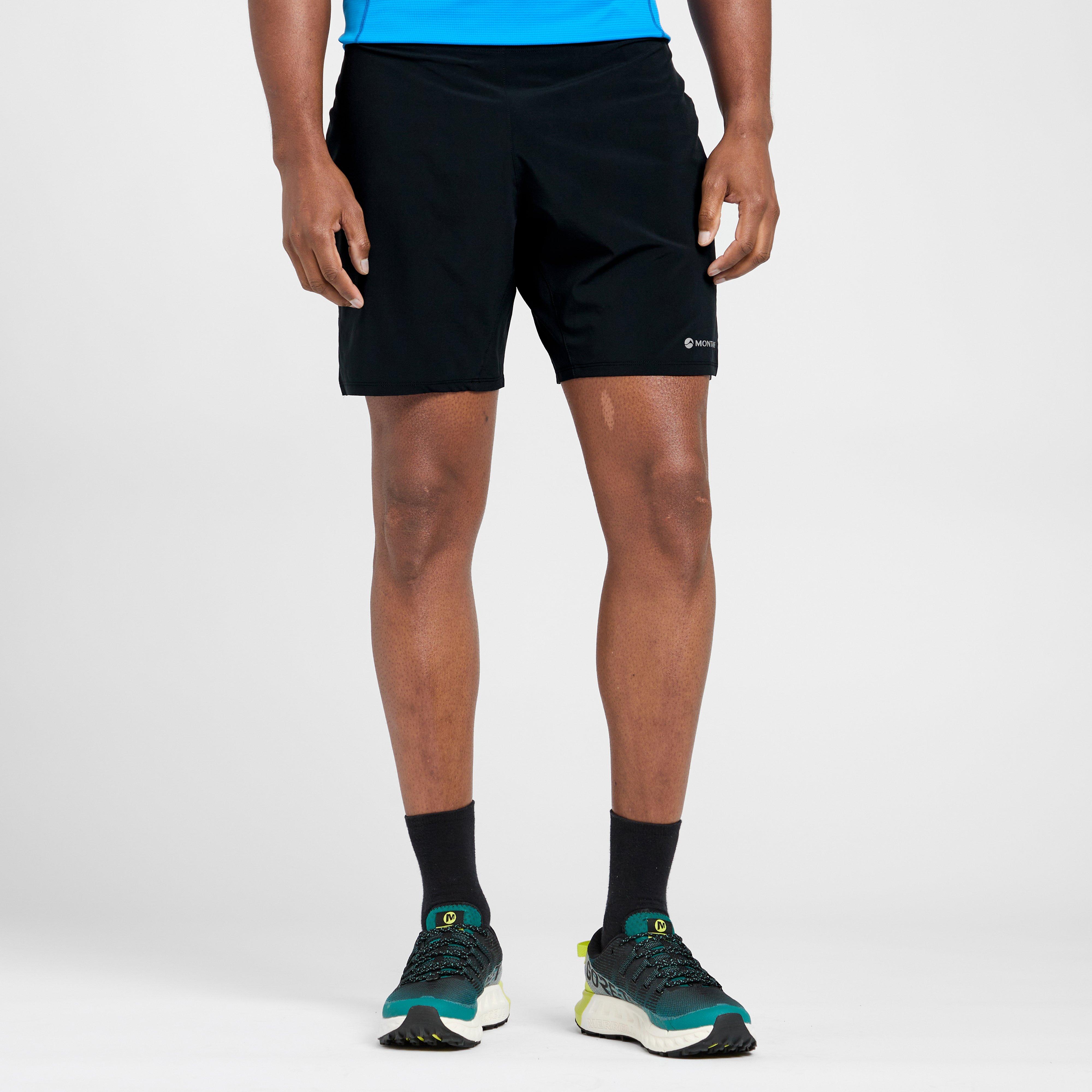 Montane Men's Slipstream 7" Trail Running Shorts, Black