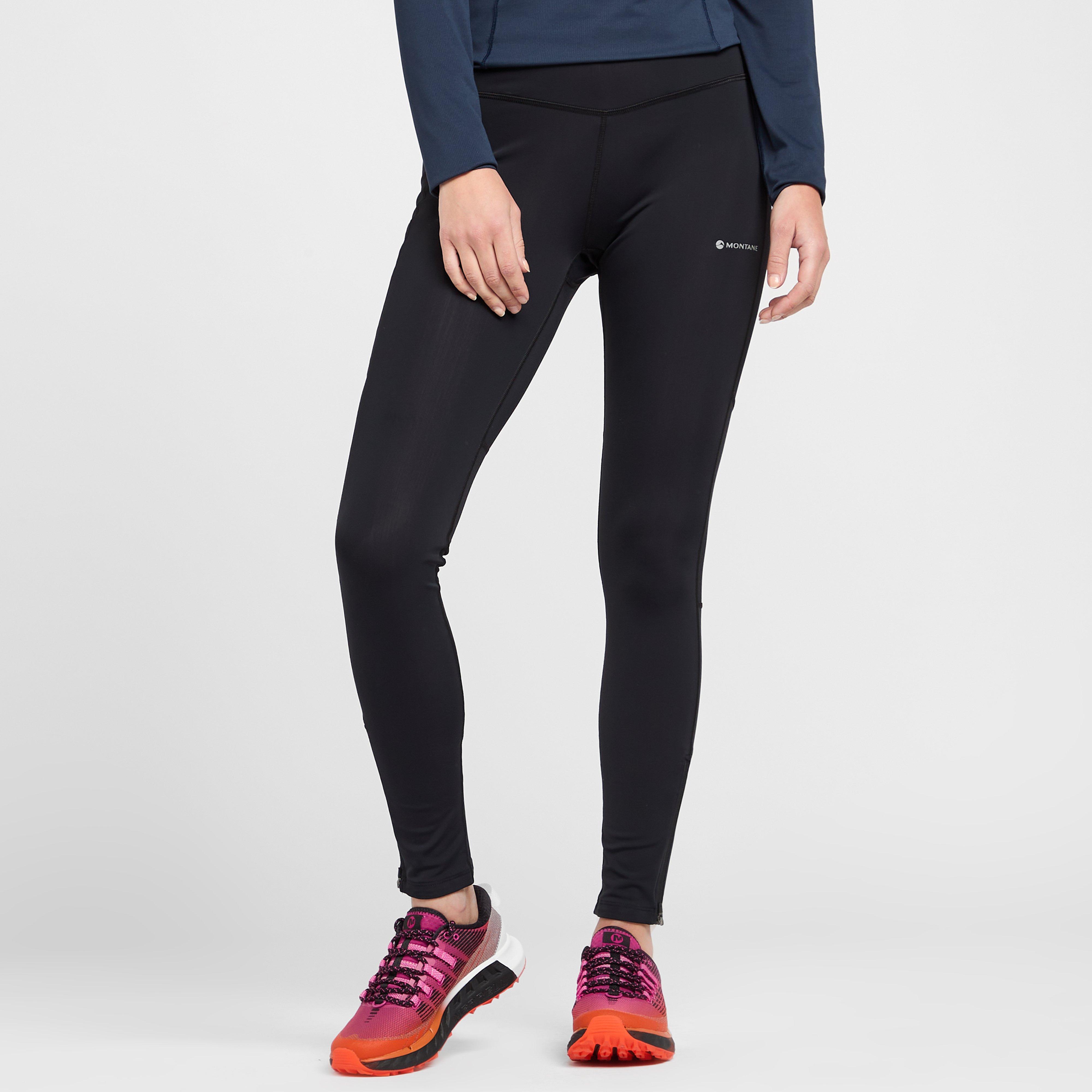 Montane Women's Slipstream Trail Running Tights, Black