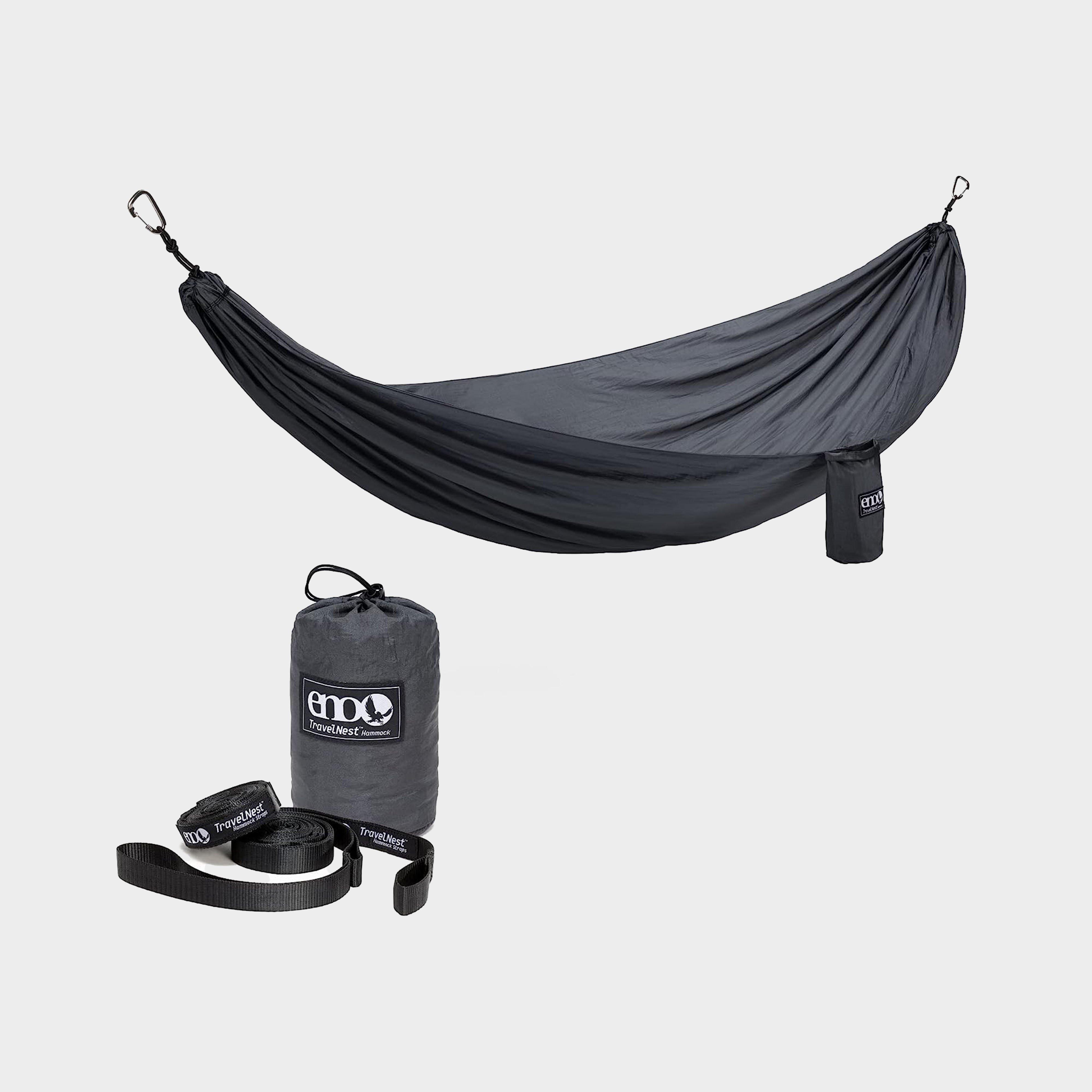 ENO TravelNest Hammock + Straps Combo, Grey