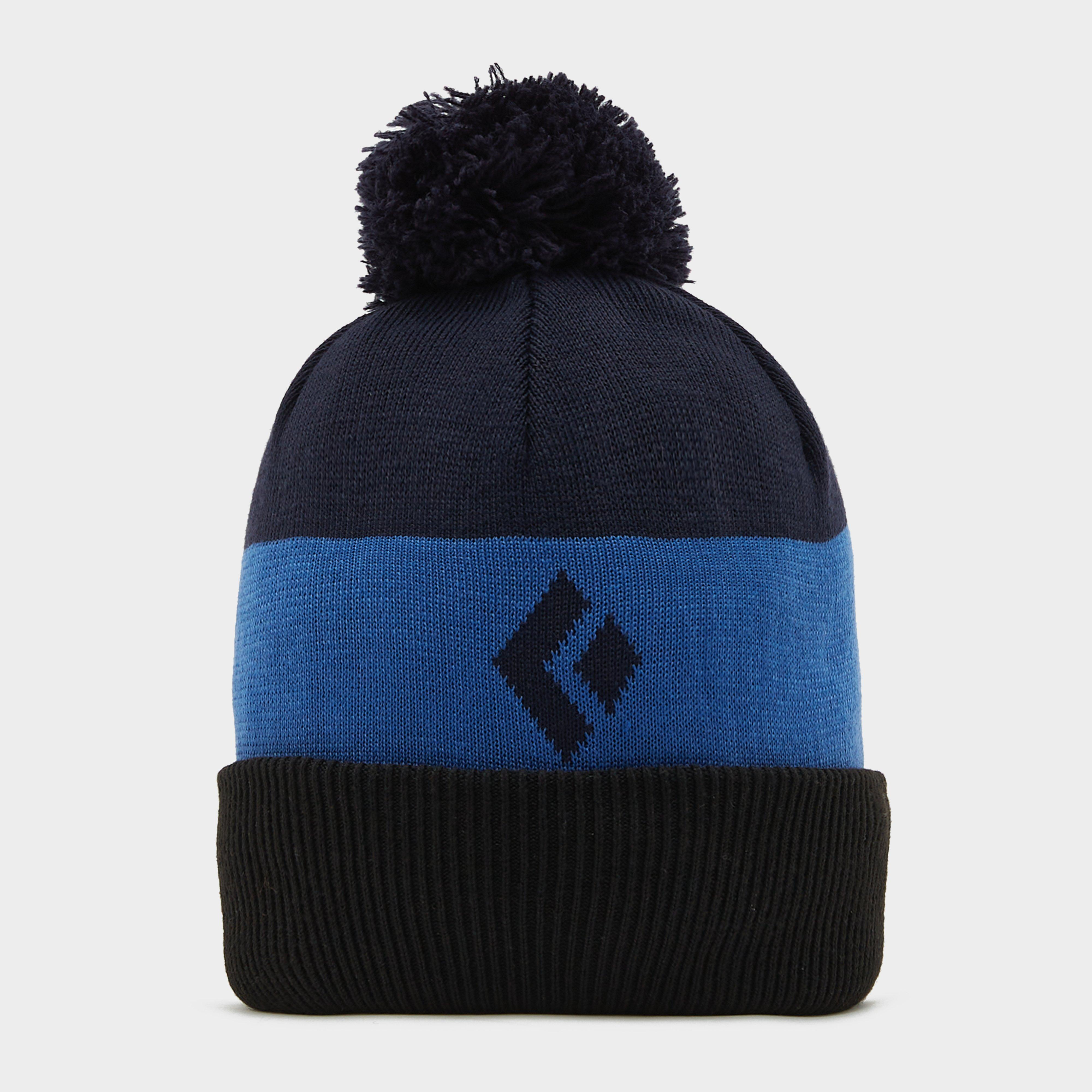 Black Diamond Pom Beanie, Blue