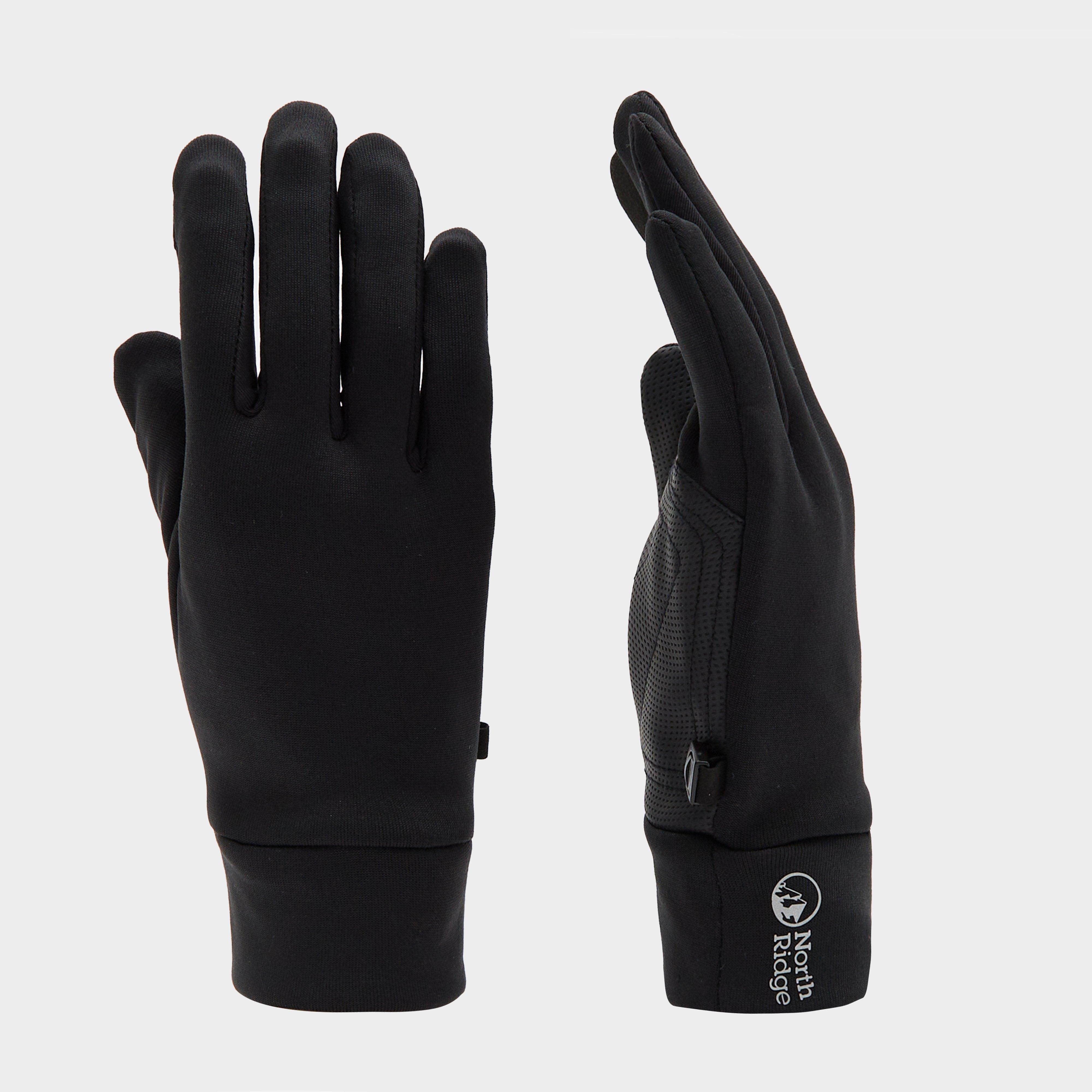 North Ridge Men's Ravene Gloves, Black