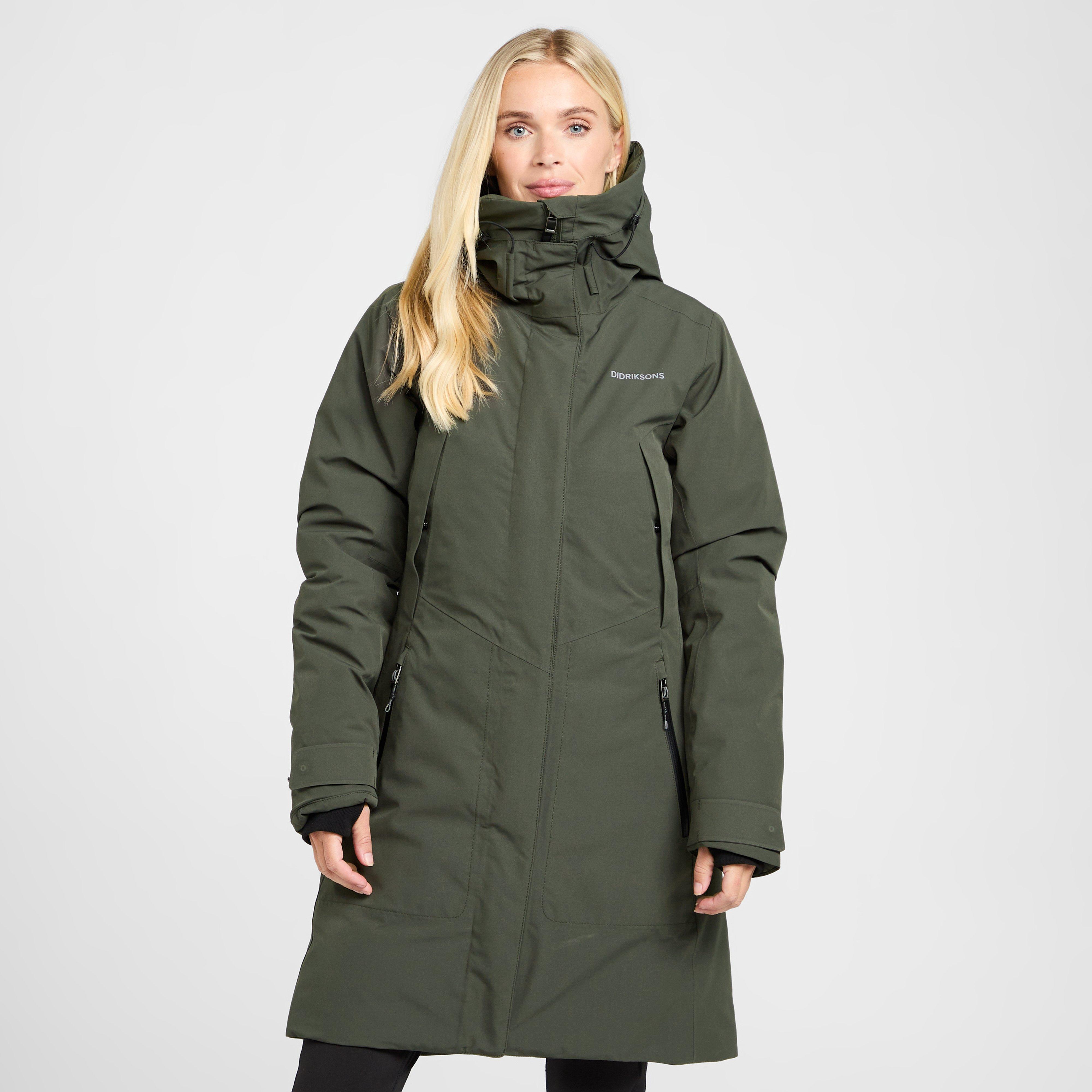 Didriksons Women's Antje Coat, Khaki