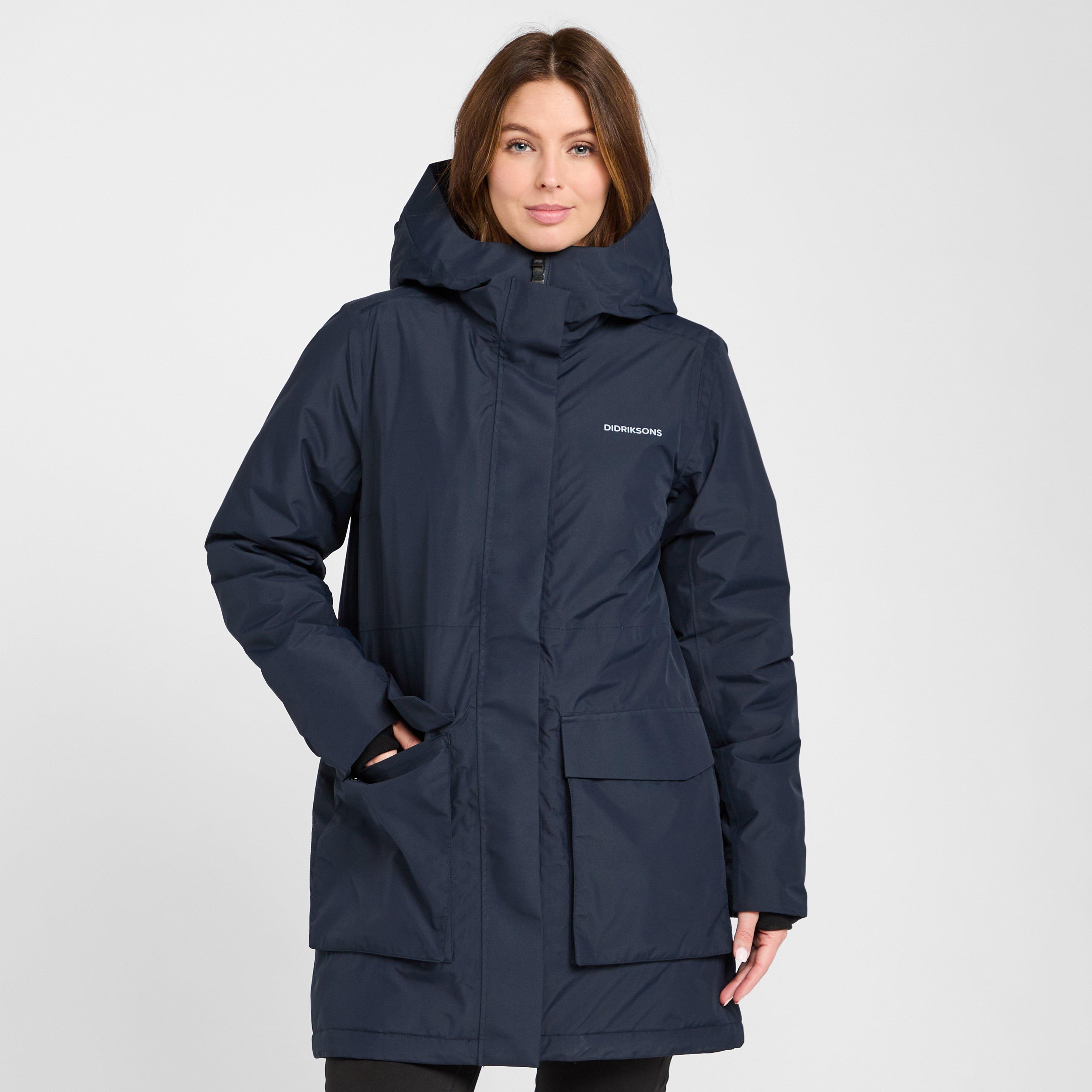 Didriksons Women's Ada Parka, Navy