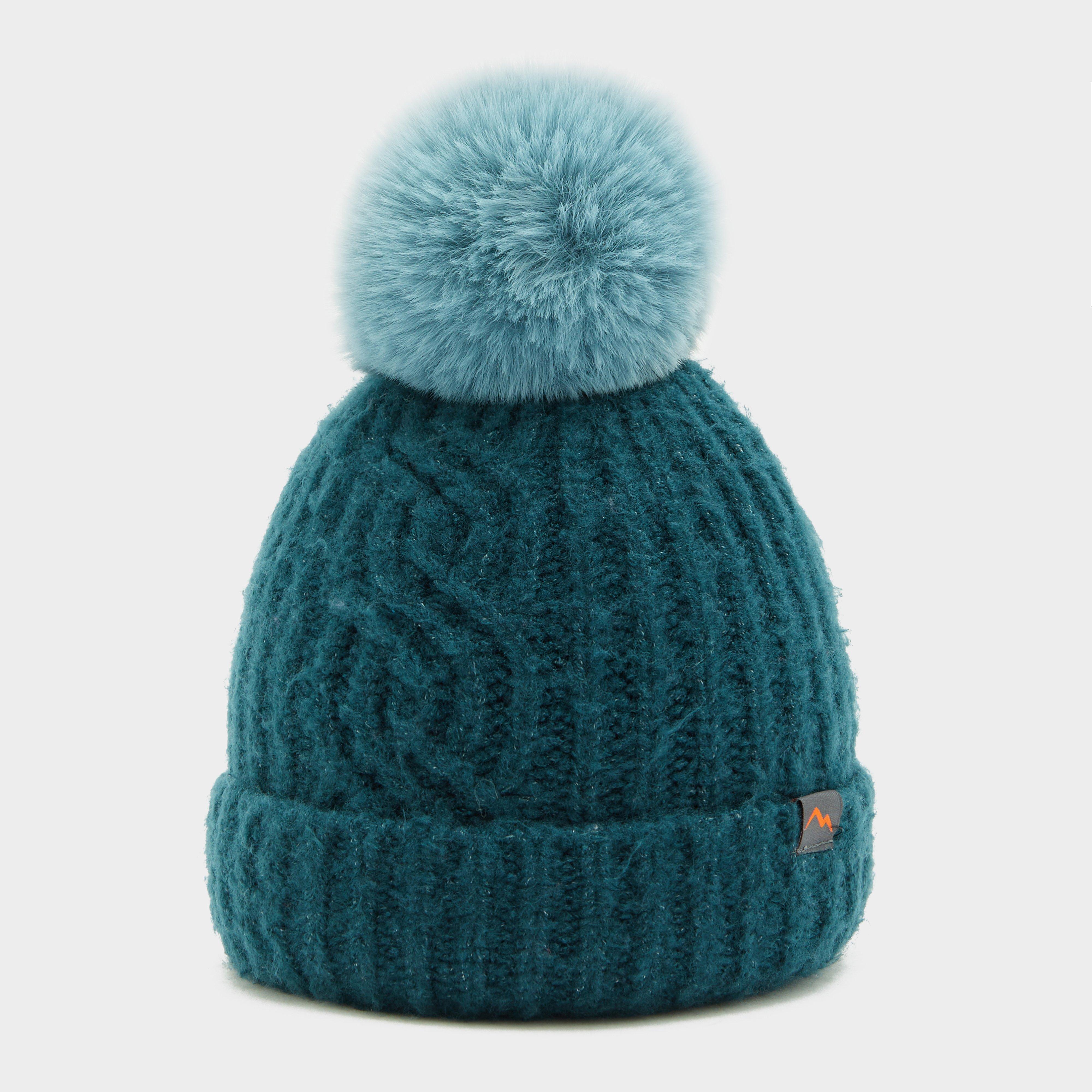 Peter Storm Women's Winter Warmer Bobble Hat, Green