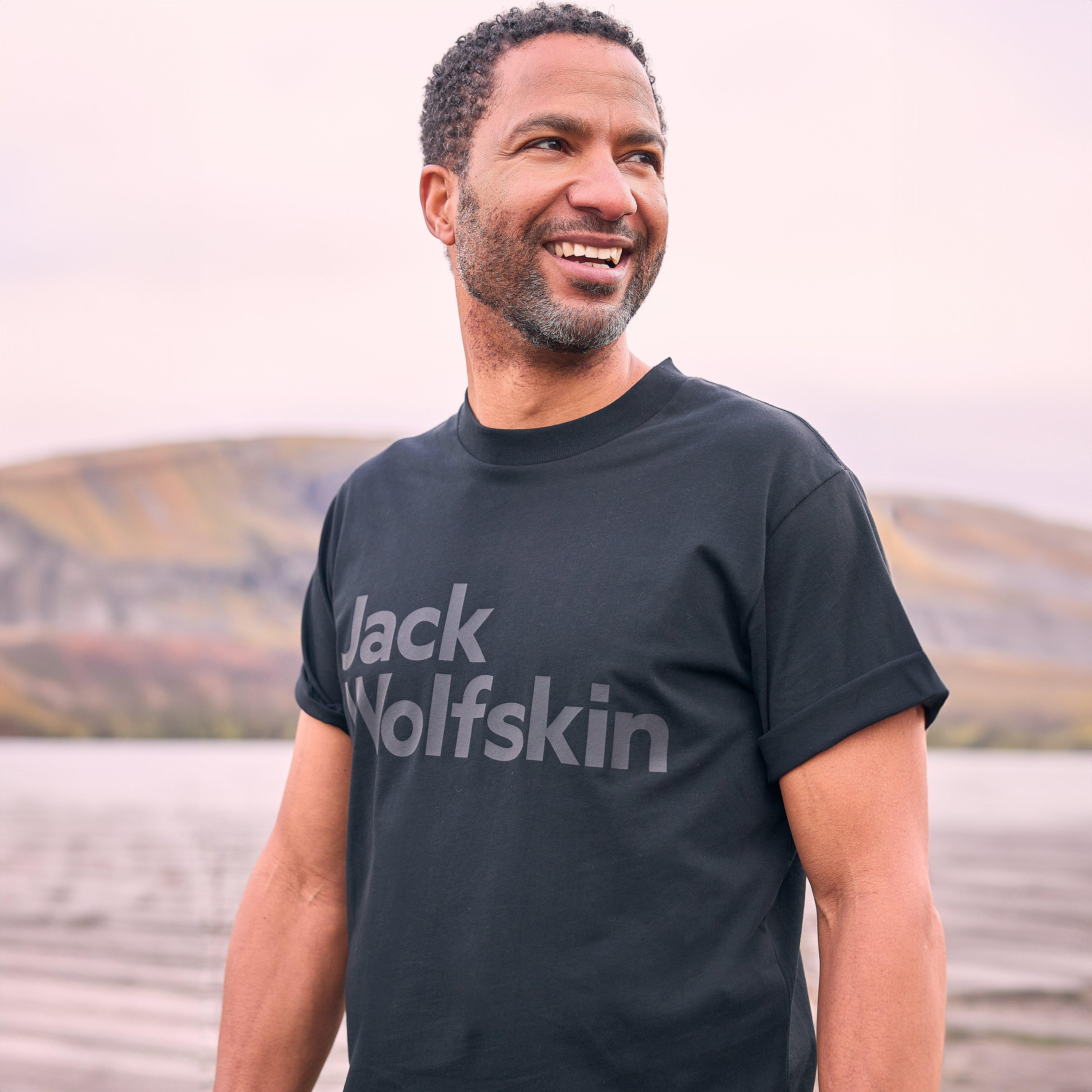 Jack Wolfskin Men's Essential Logo T-Shirt