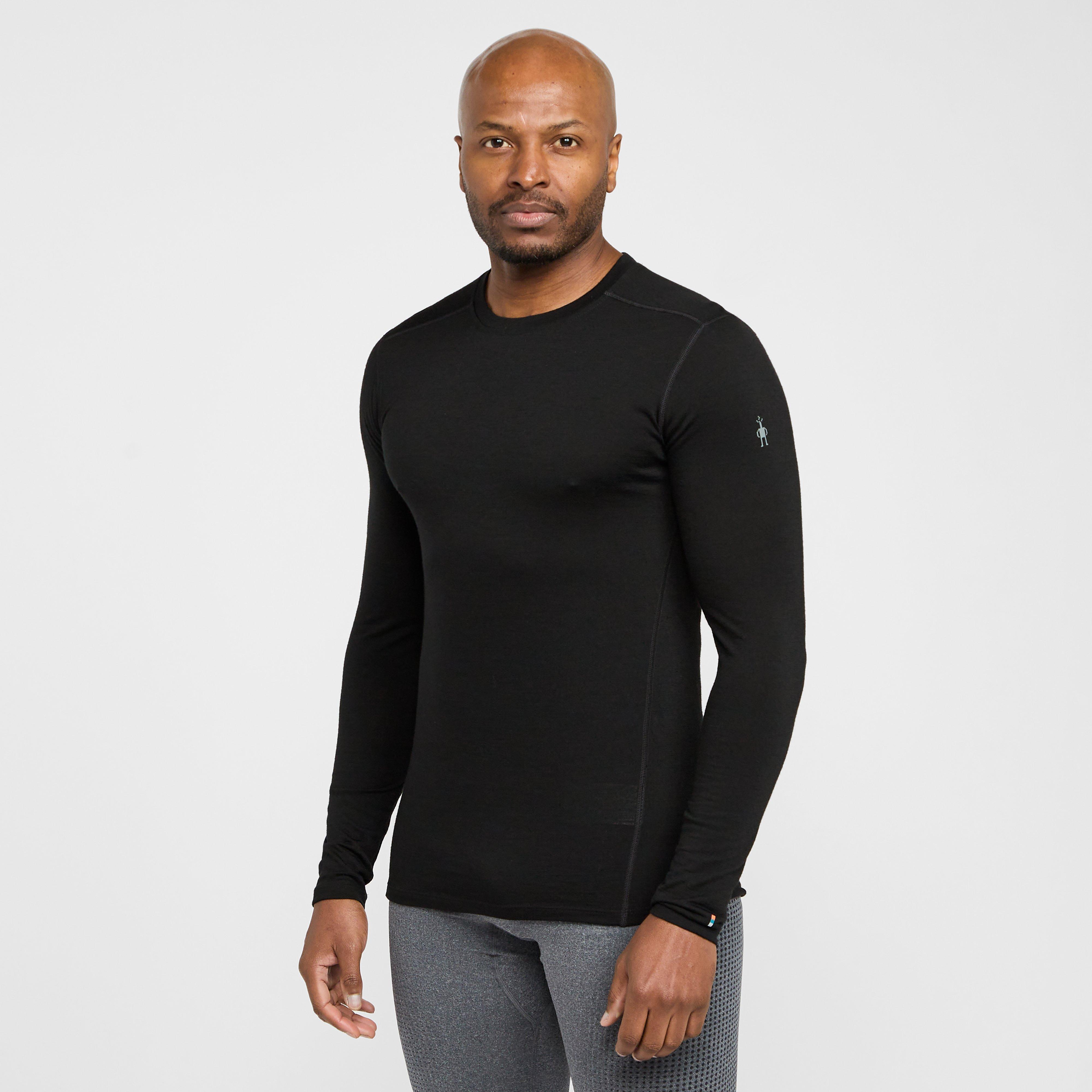 Smartwool Men's All Season Long Sleeve Baselayer Top, Black