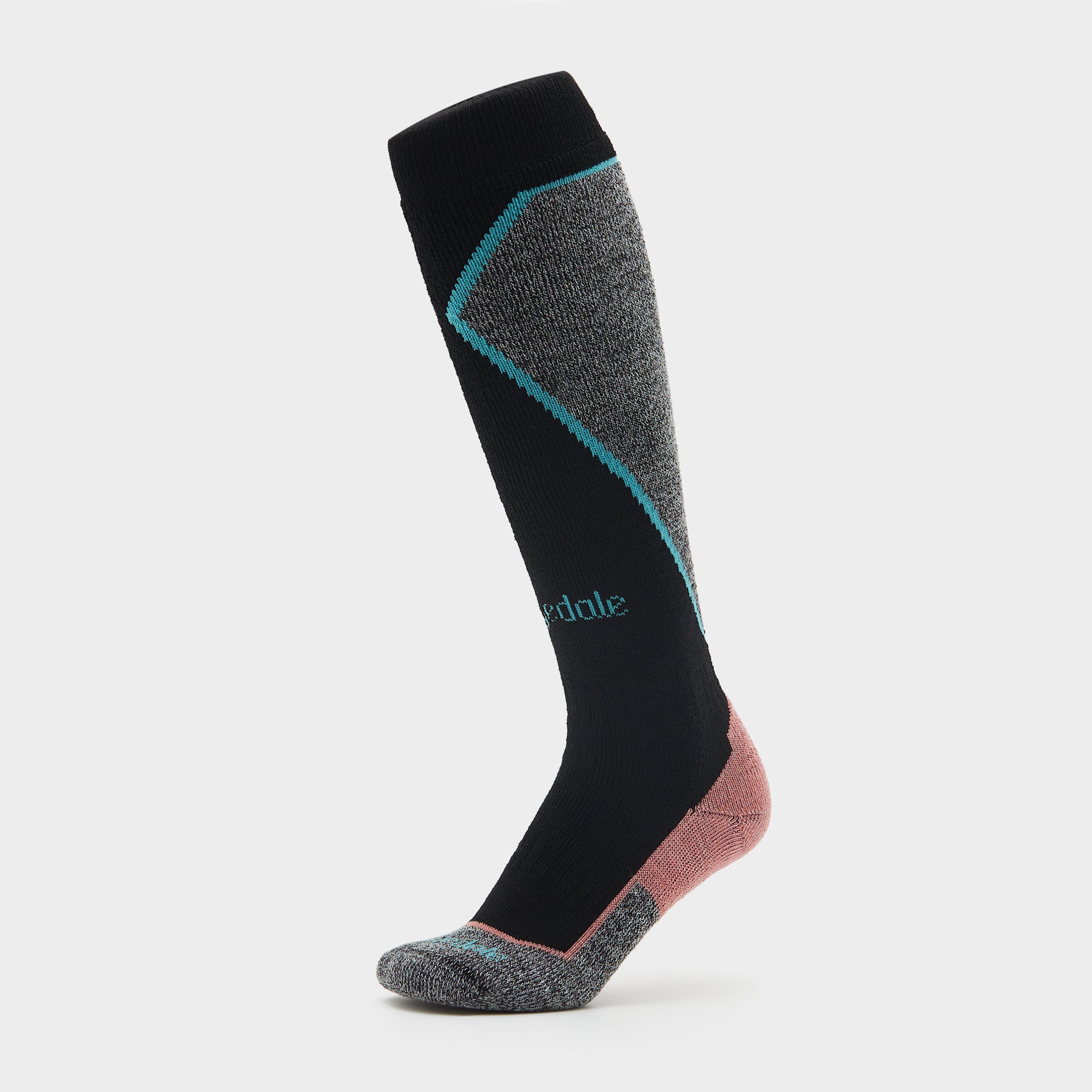 Bridgedale Women's Ski Midweight+ Merino Endurance Over Calf Socks