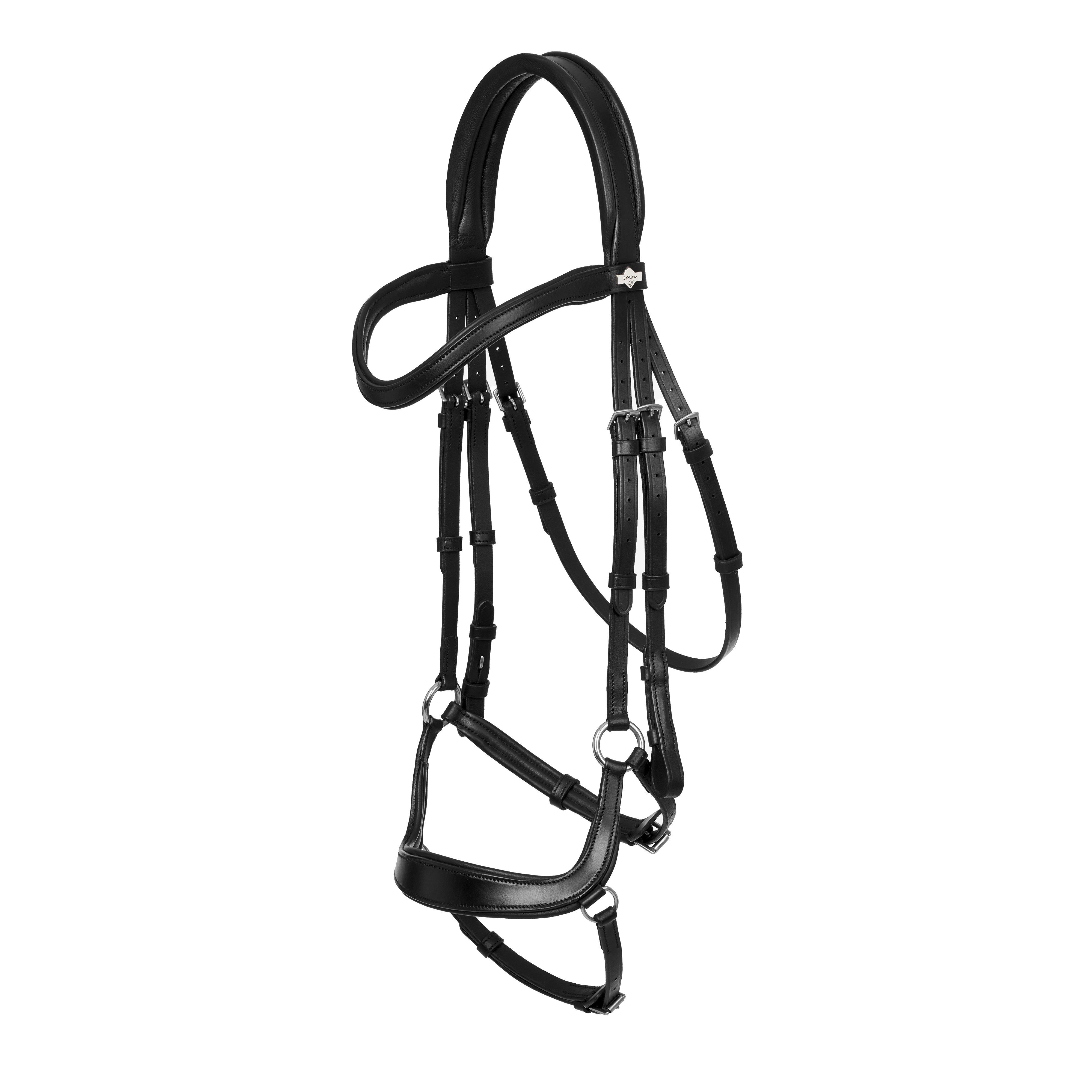 Arika Drop Bridle Black/Silver