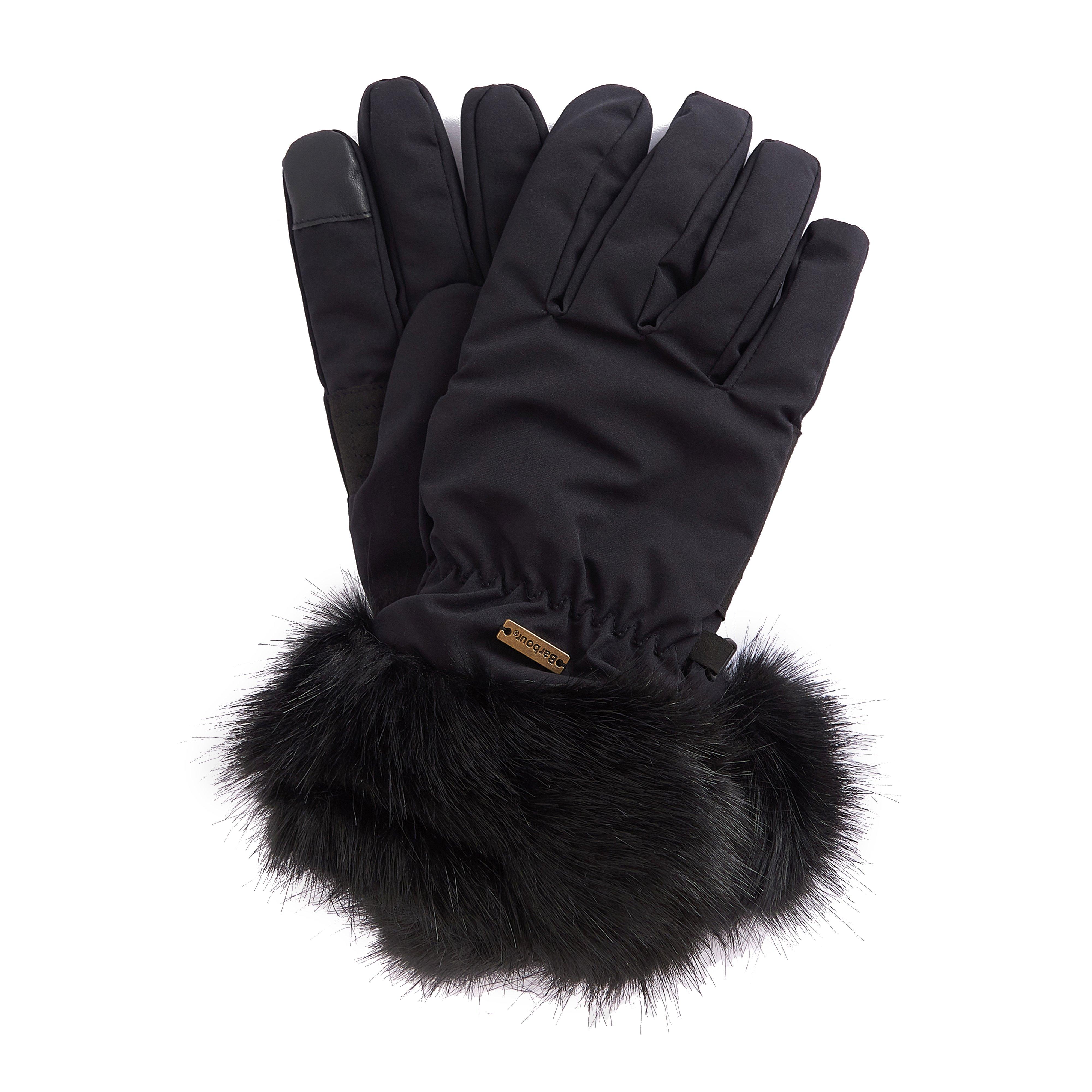 Womens Mallow Gloves Black