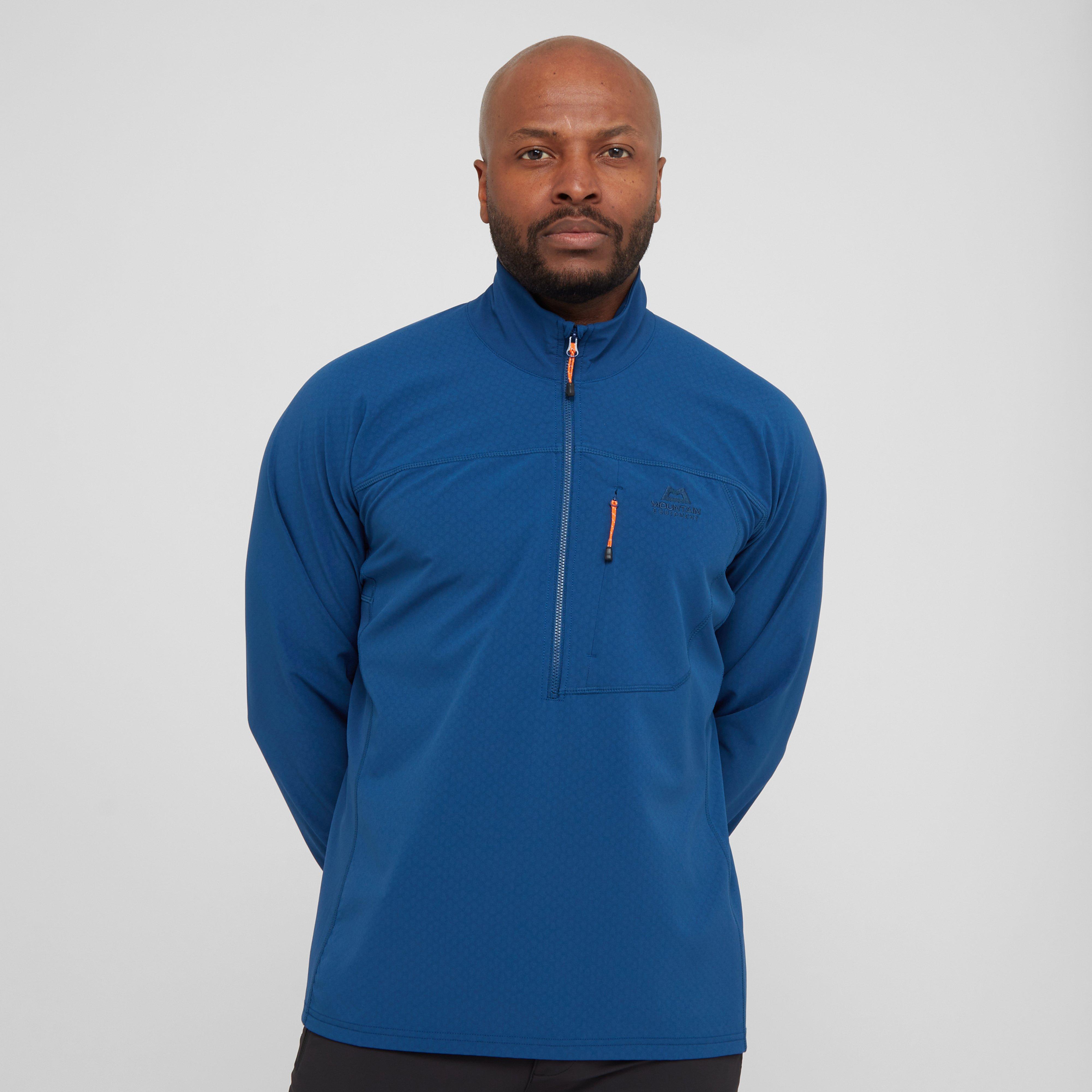 Mountain Equipment Men's Arrow Quarter-zip Fleece, Blue