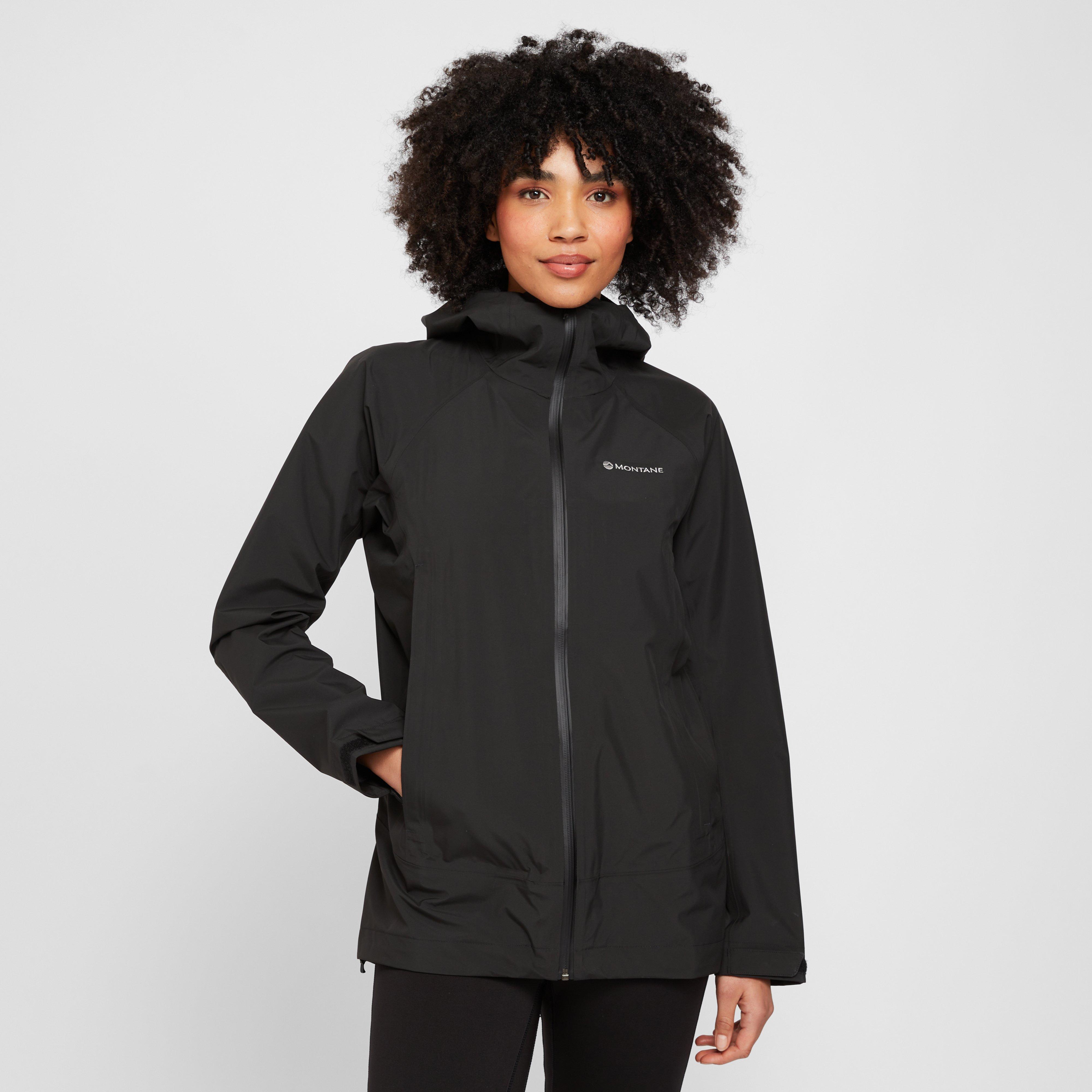 Montane Women's Solution Waterproof Jacket, Black