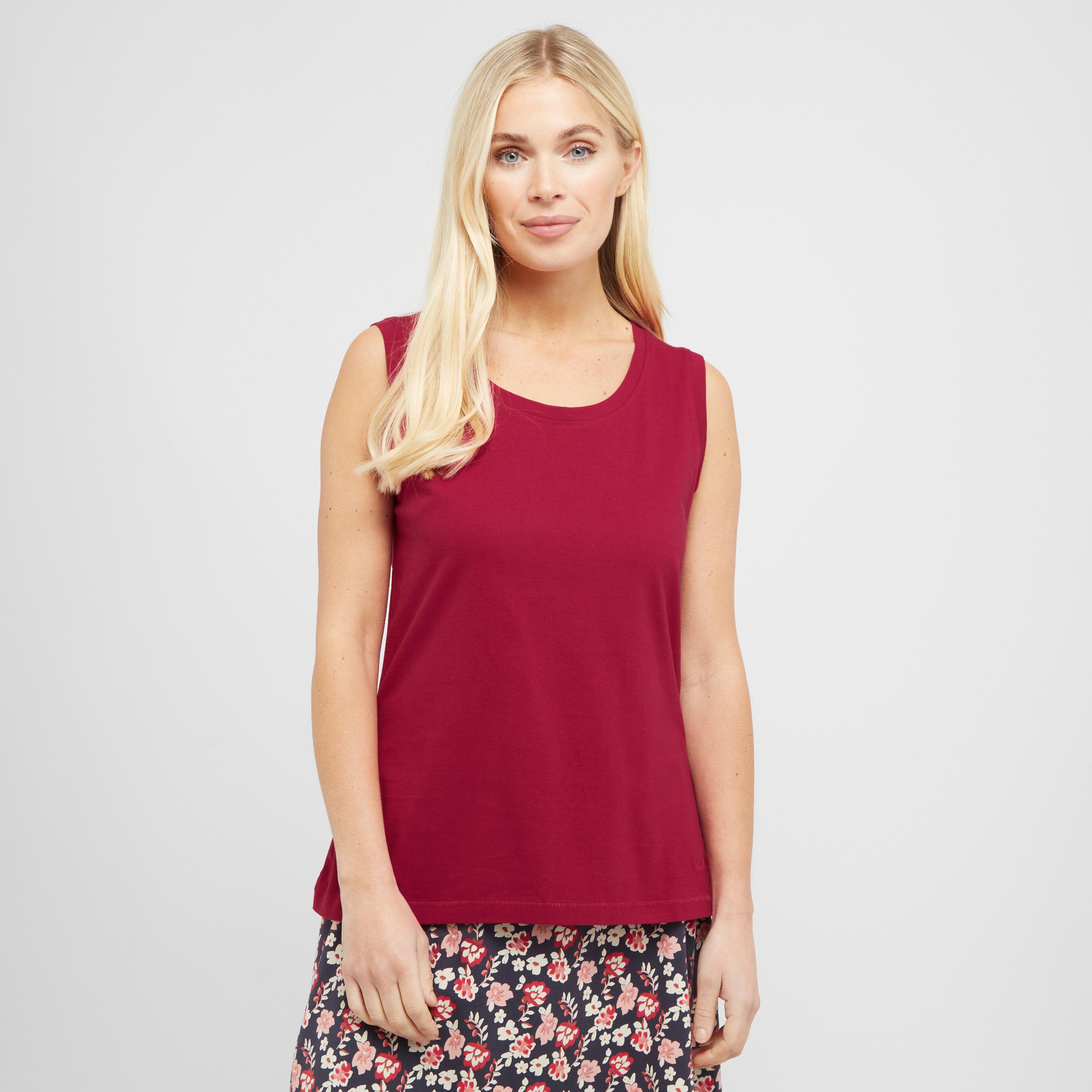 Weird Fish Women's Calle Vest, Red