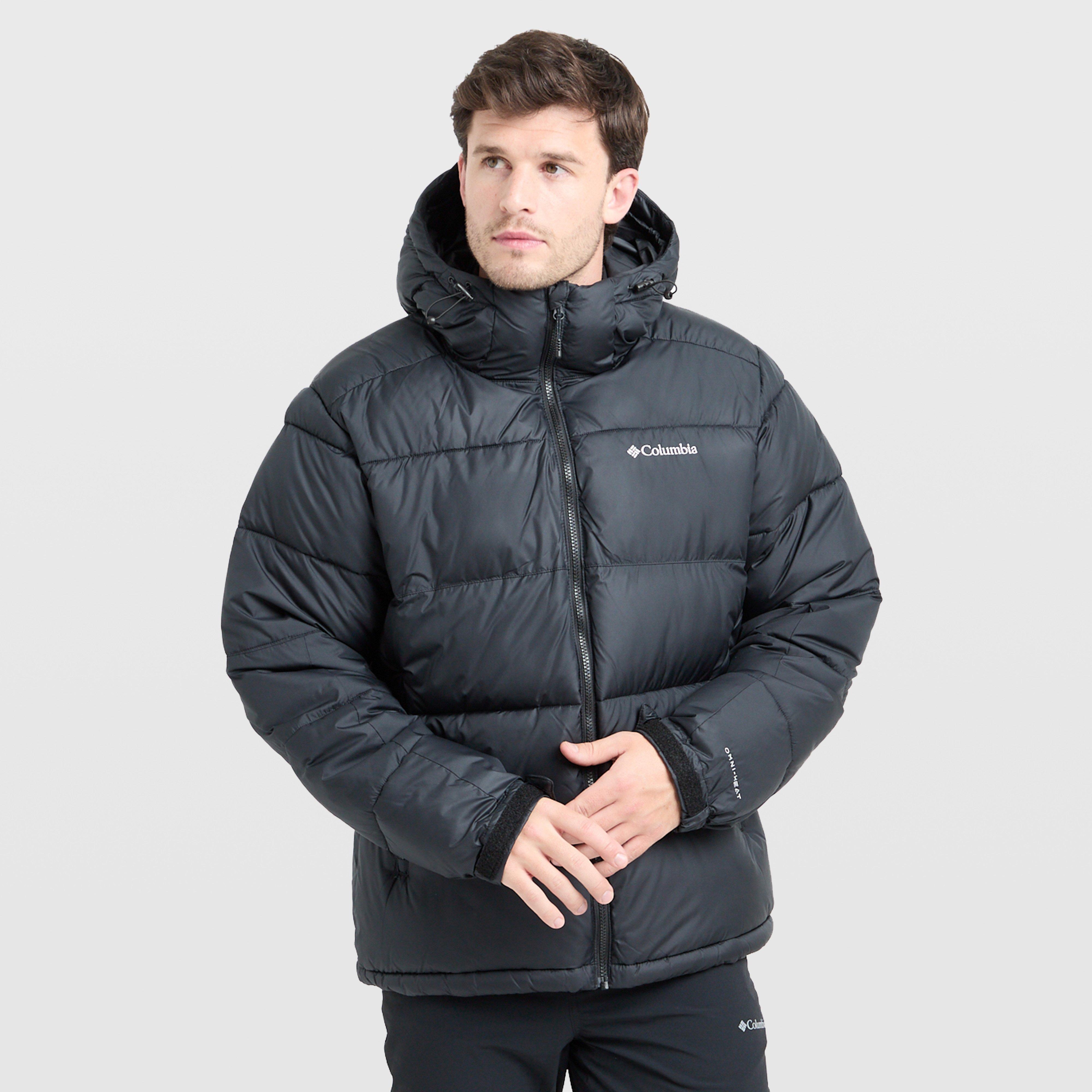 Columbia Men's Pike Lake II Hooded Puffer Jacket, Black