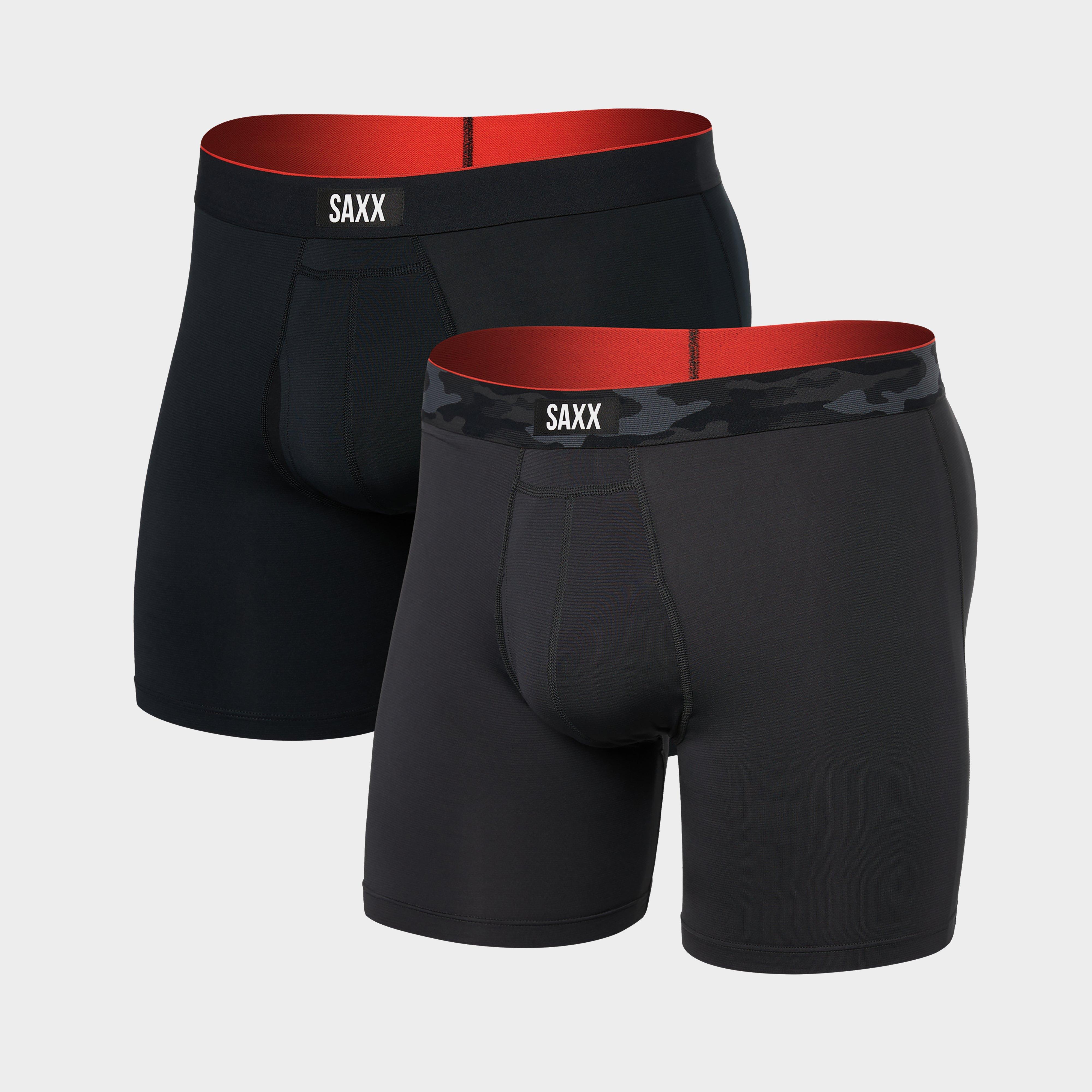 Saxx Men's Multi-Sport Boxer Briefs 2 Pack