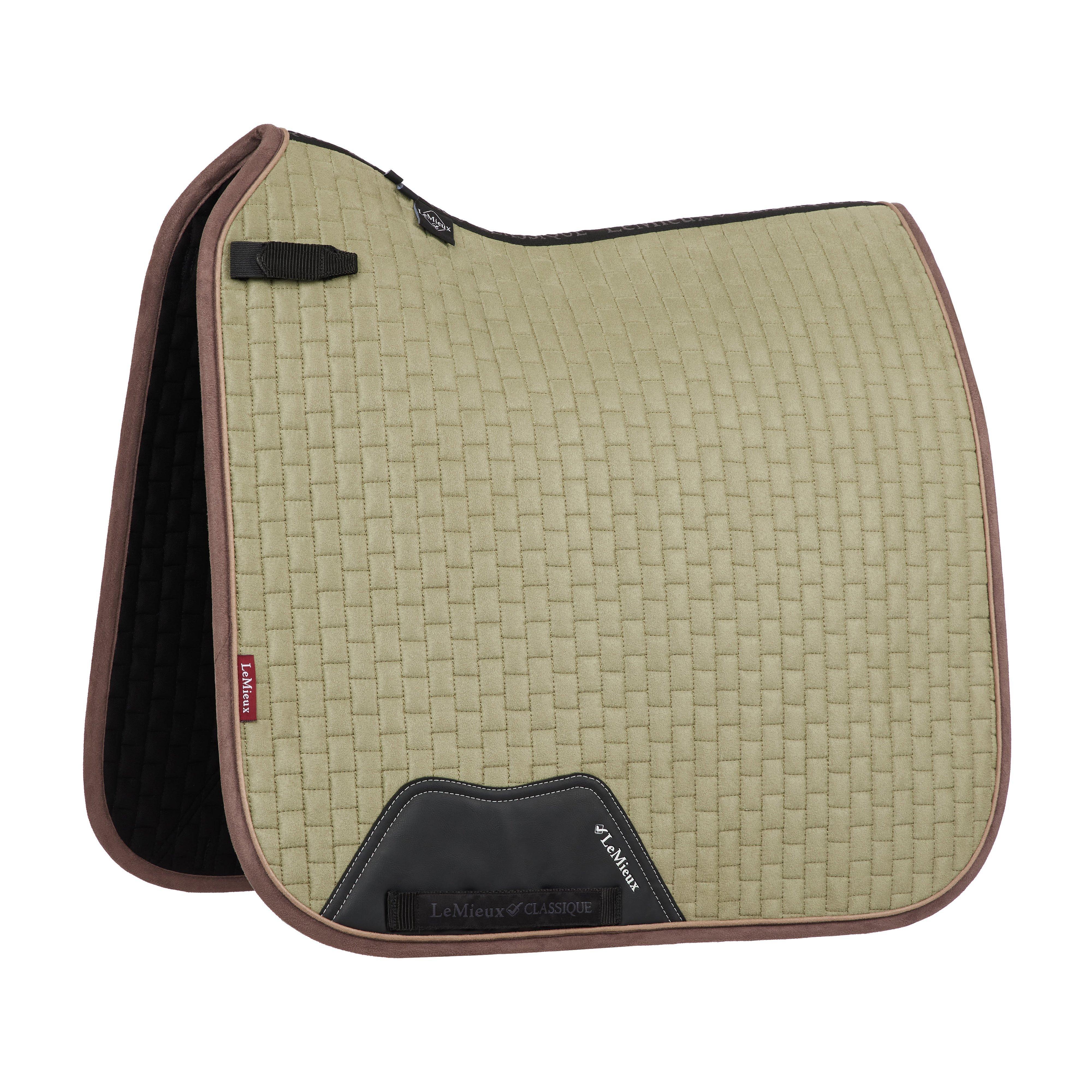 Suede Dressage Saddle Pad Fern